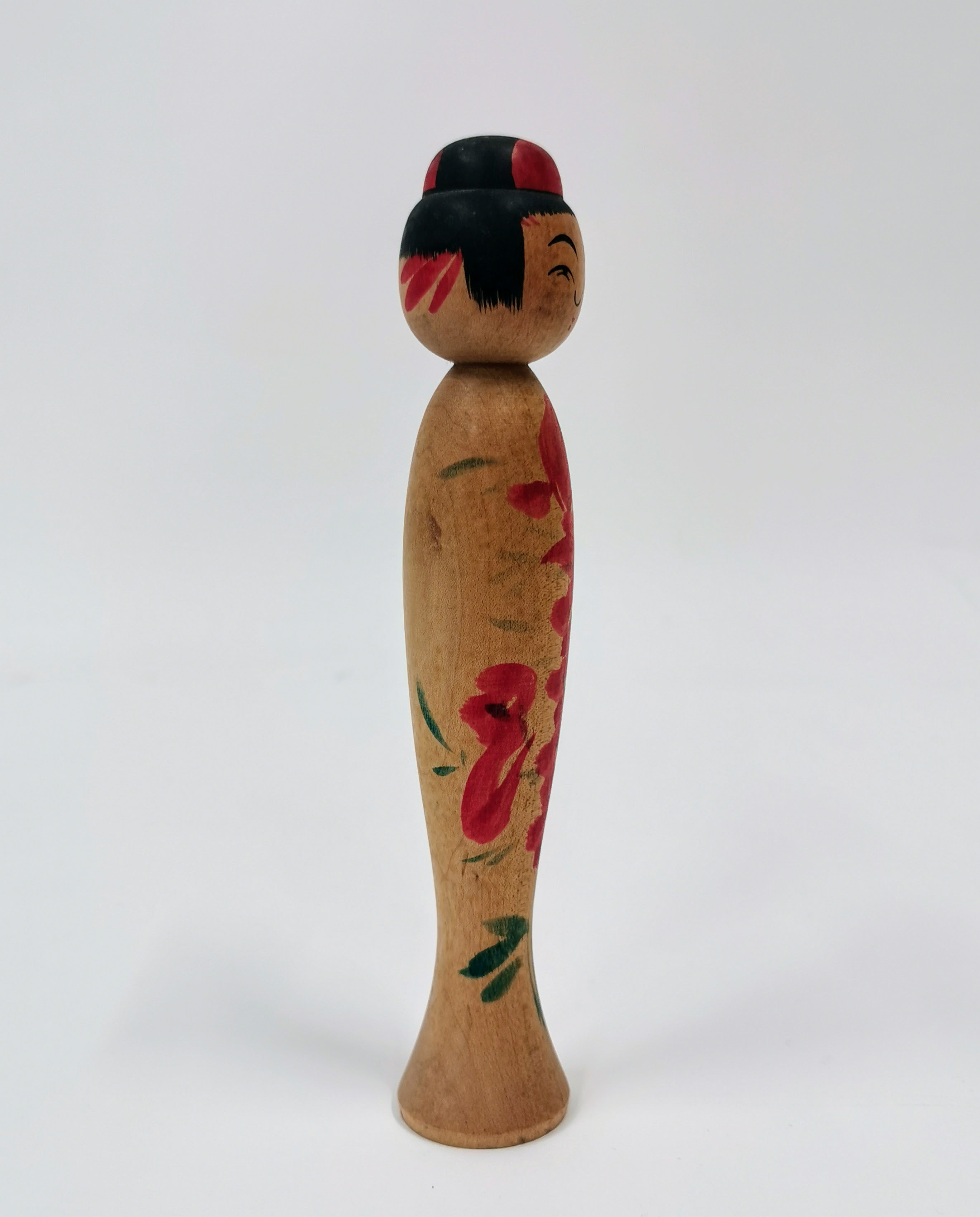 tko115 Kokeshi Lucky Charm Japanese Doll Folk Art Toy