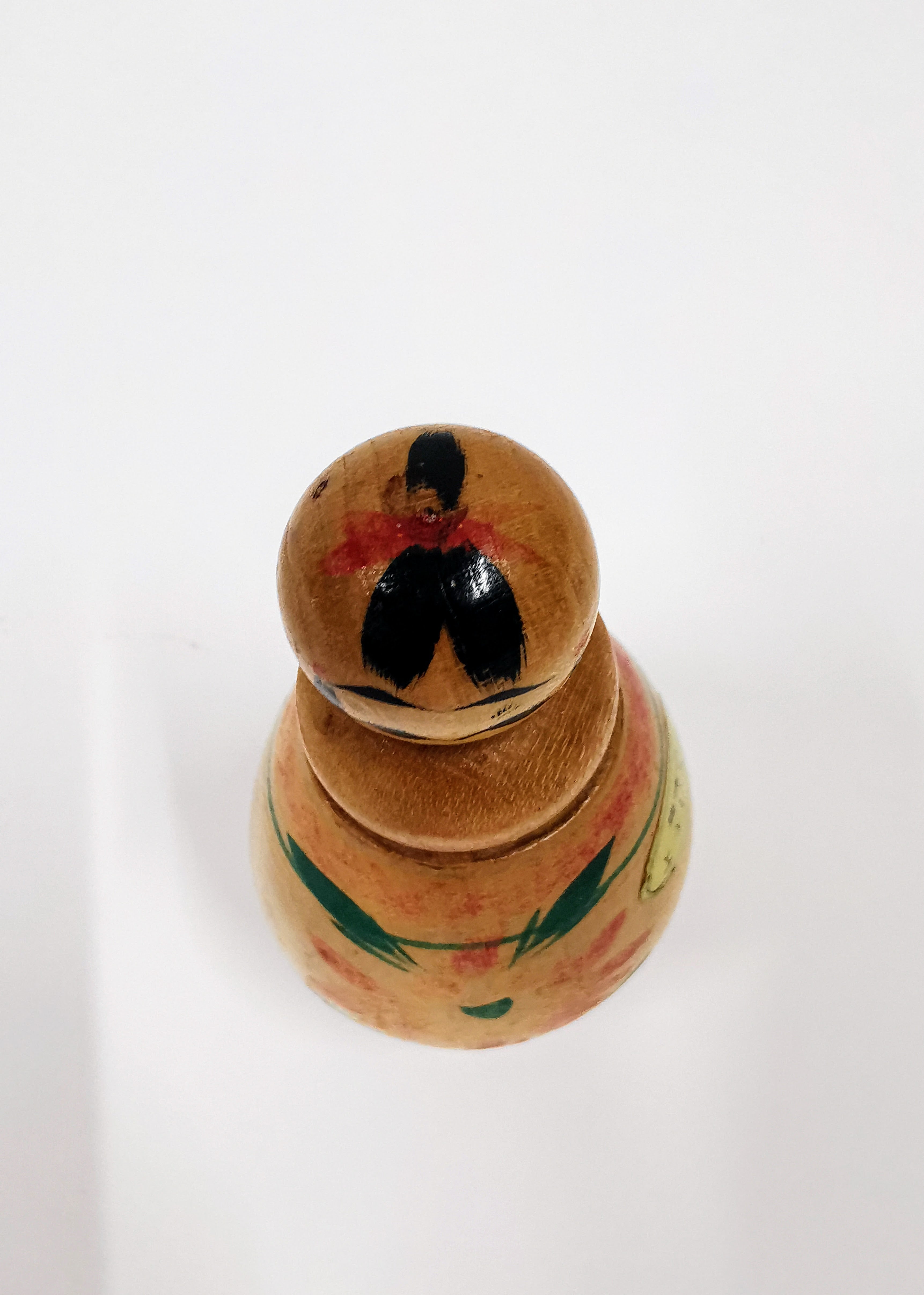 tko116 Kokeshi Lucky Charm Japanese Doll Folk Art Toy