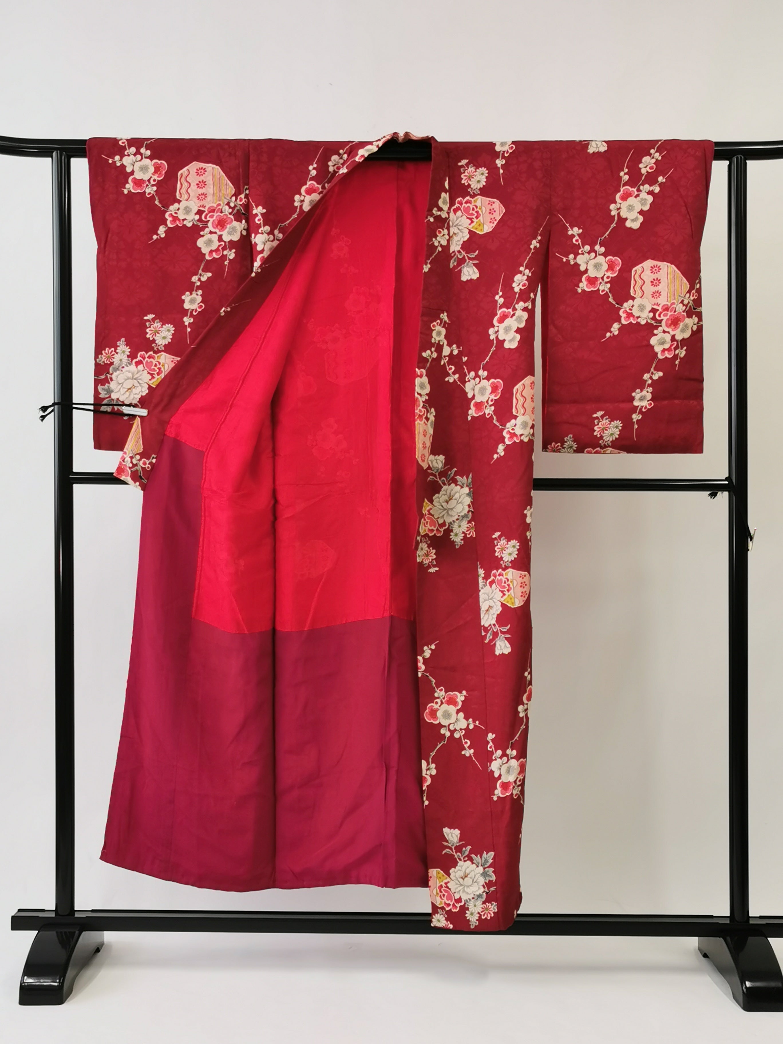 着物 小紋 和服 古着 ◆twkk128