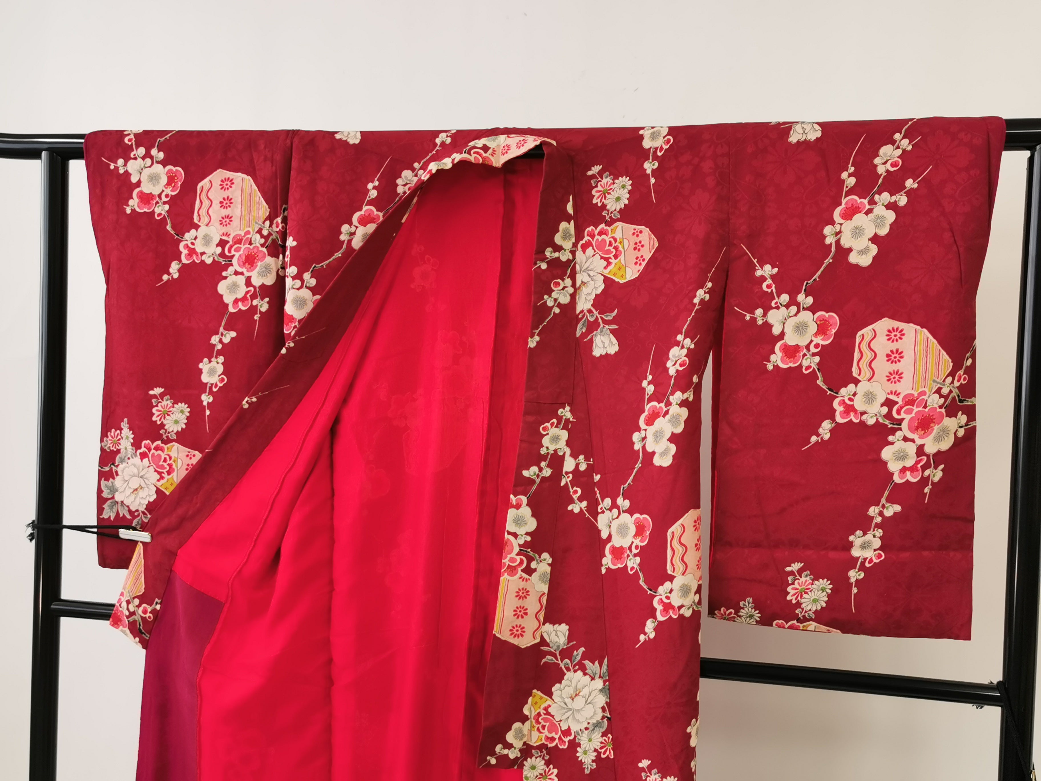 着物 小紋 和服 古着 ◆twkk128