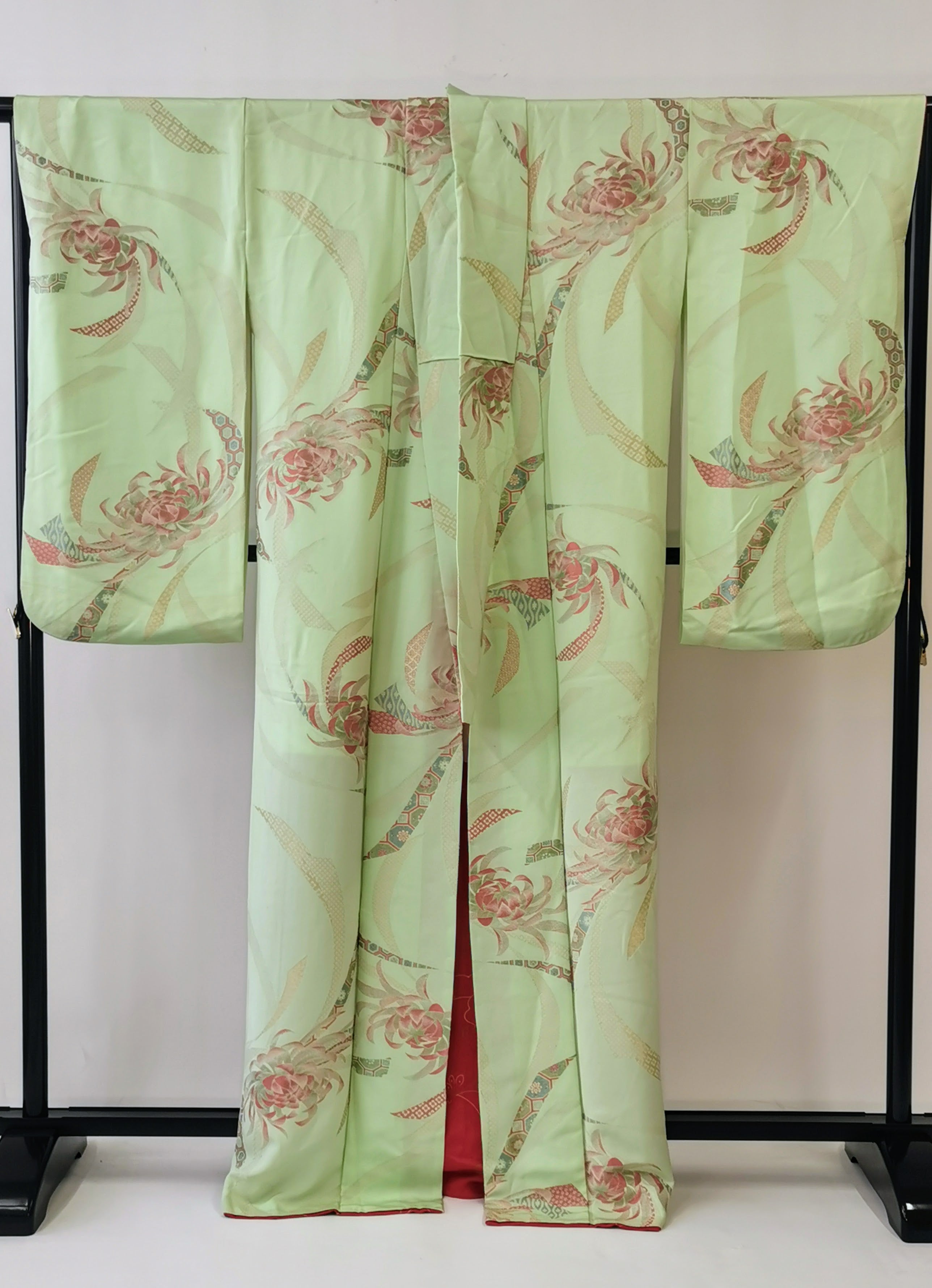 振袖 正絹 結婚式 卒業式 成人式 礼服 古着◆twkf164