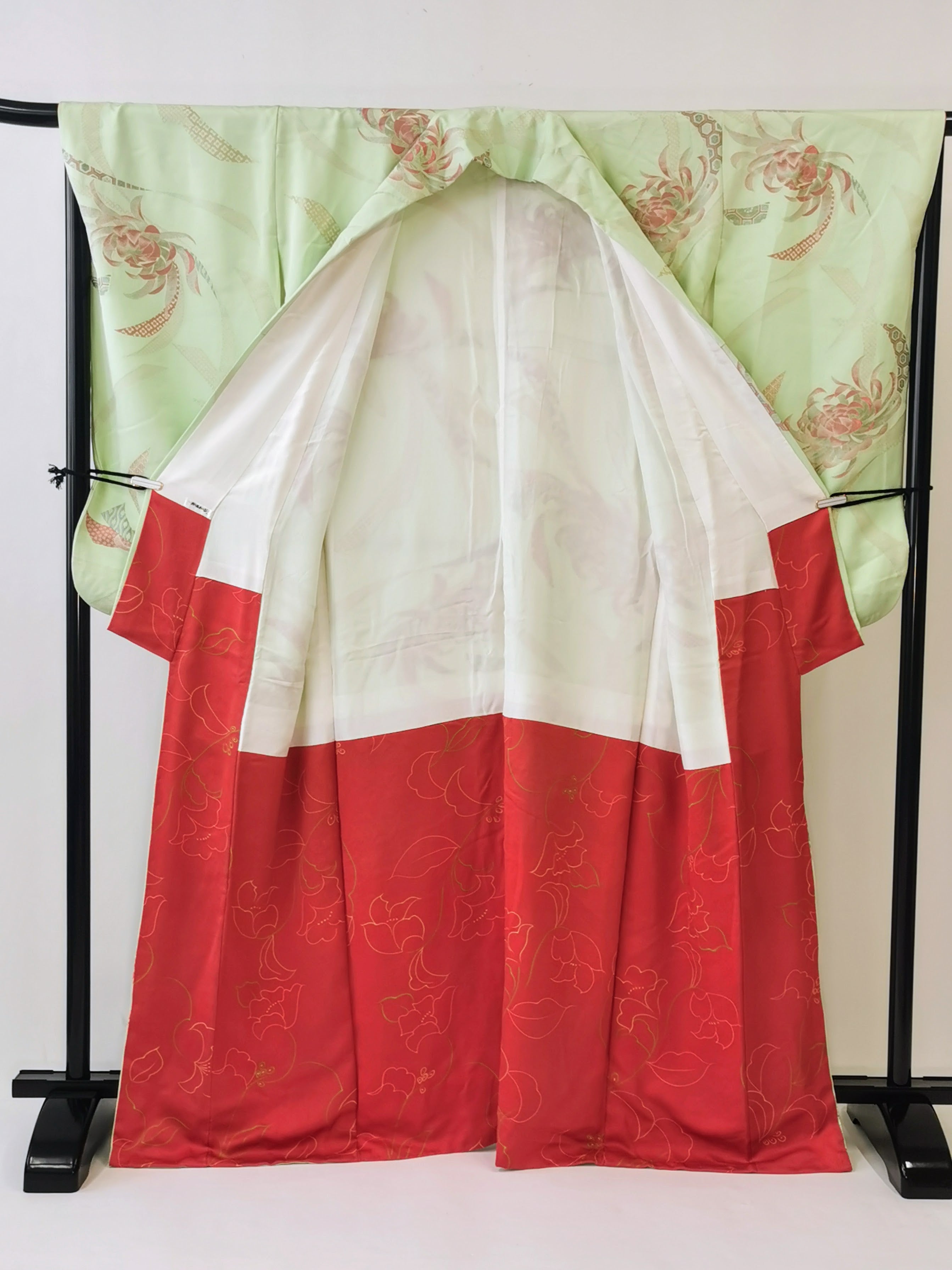 振袖 正絹 結婚式 卒業式 成人式 礼服 古着◆twkf164