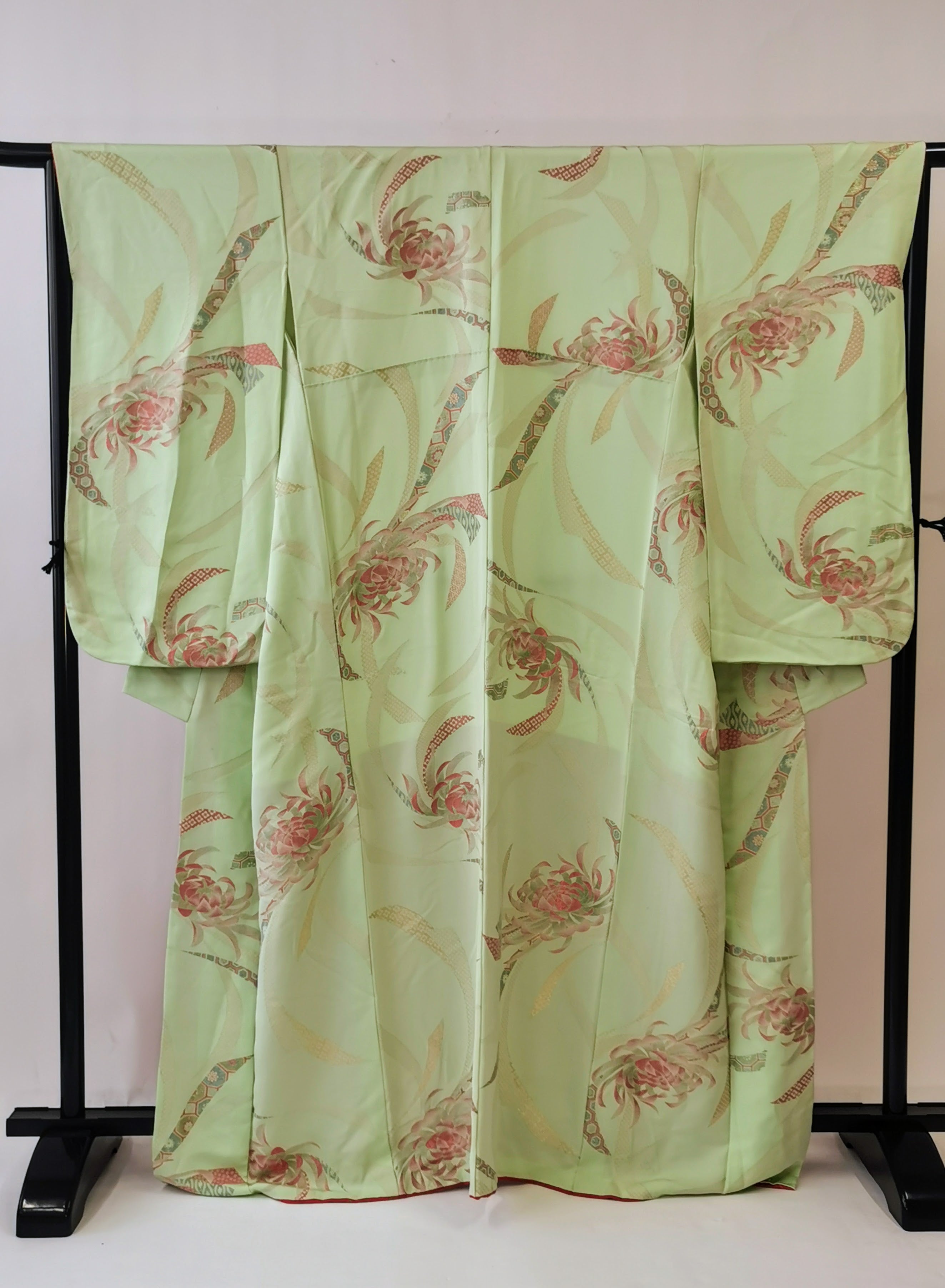 振袖 正絹 結婚式 卒業式 成人式 礼服 古着◆twkf164