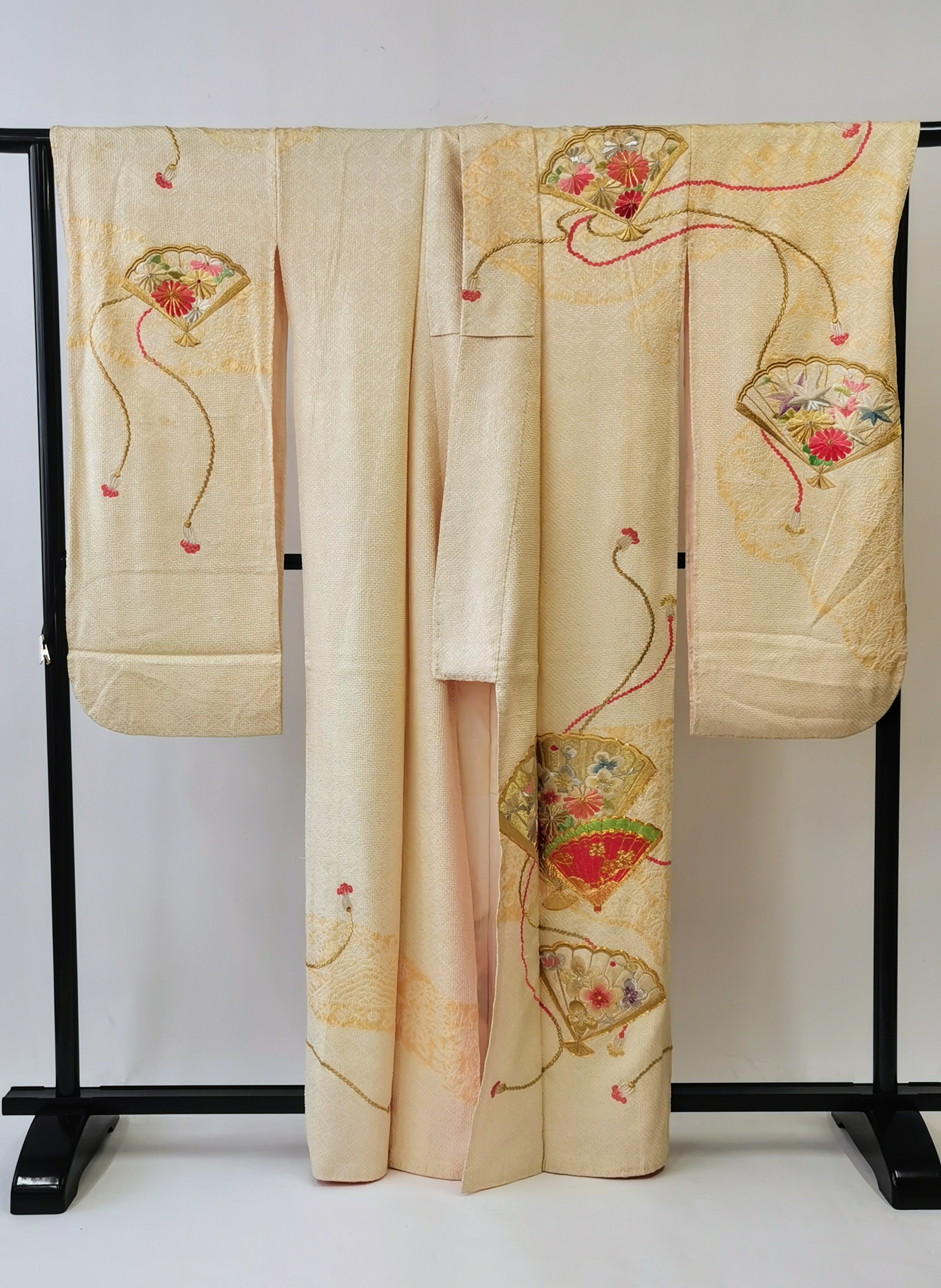 振袖 正絹 古着 結婚式 卒業式 成人式 初詣◆twkf165