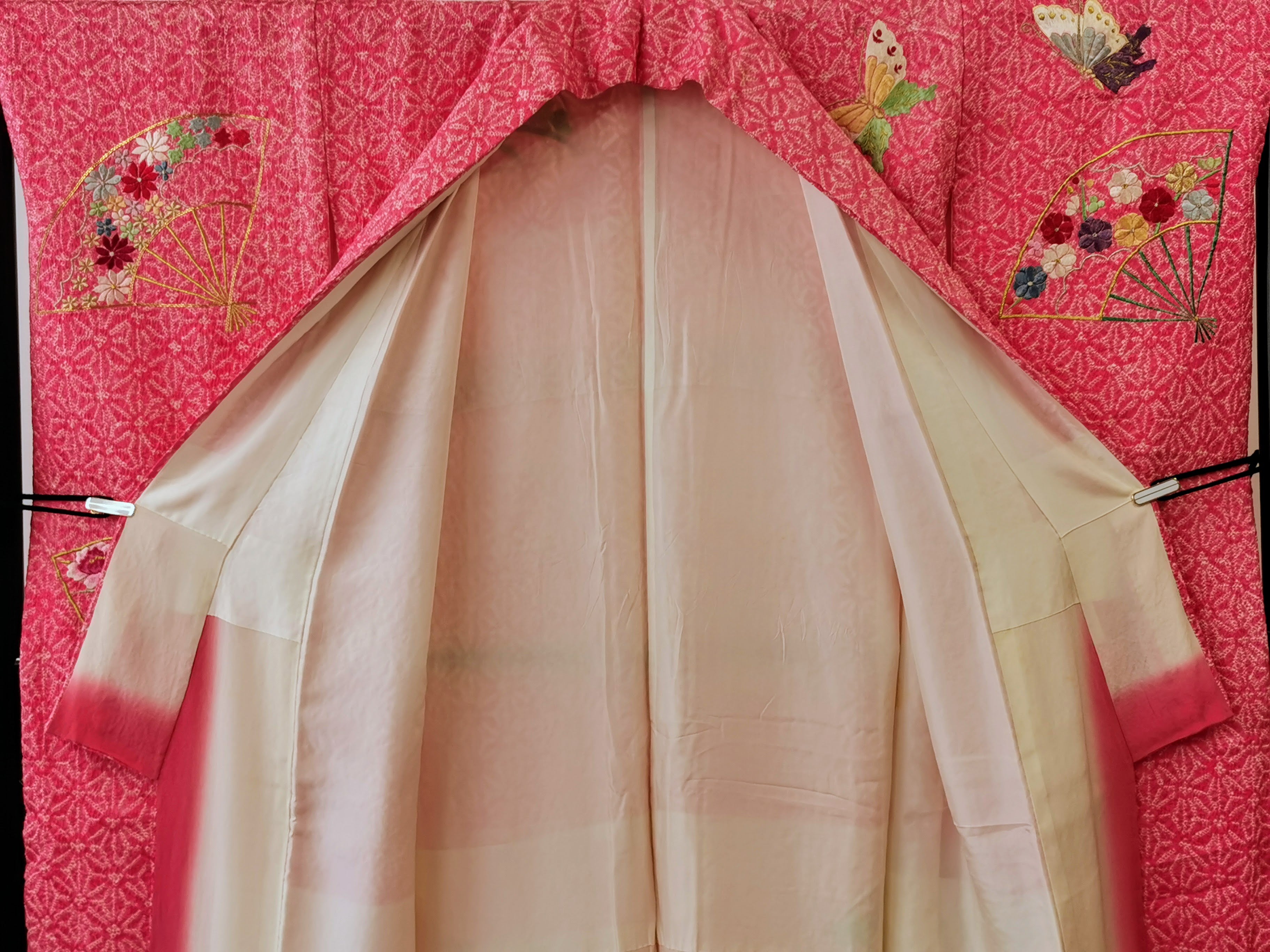 正絹 結婚式 卒業式 成人式 礼服 古着◆tkwf166