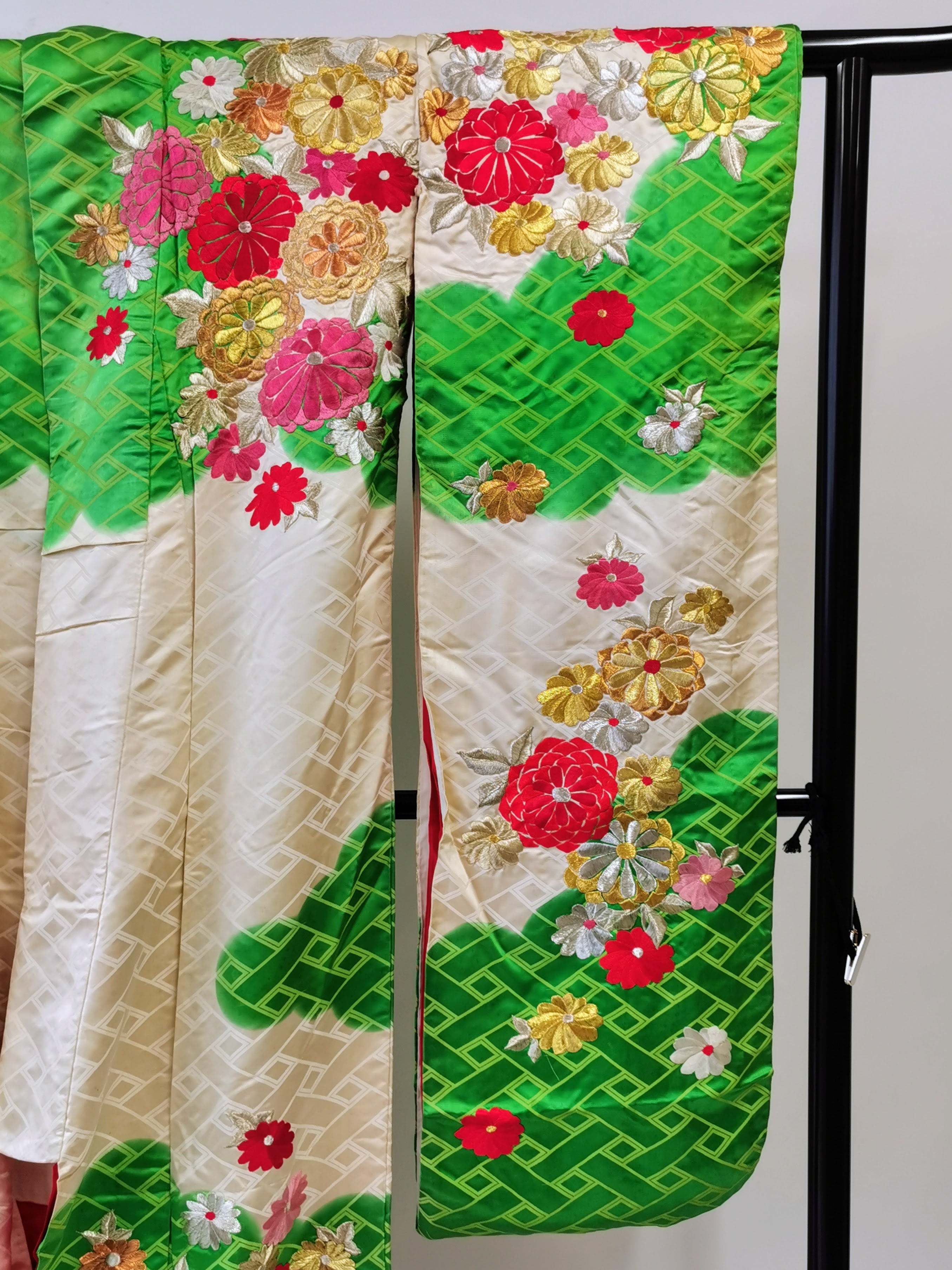 引き振袖 花嫁衣装 豪華 婚礼 結婚式 古着◆twff168