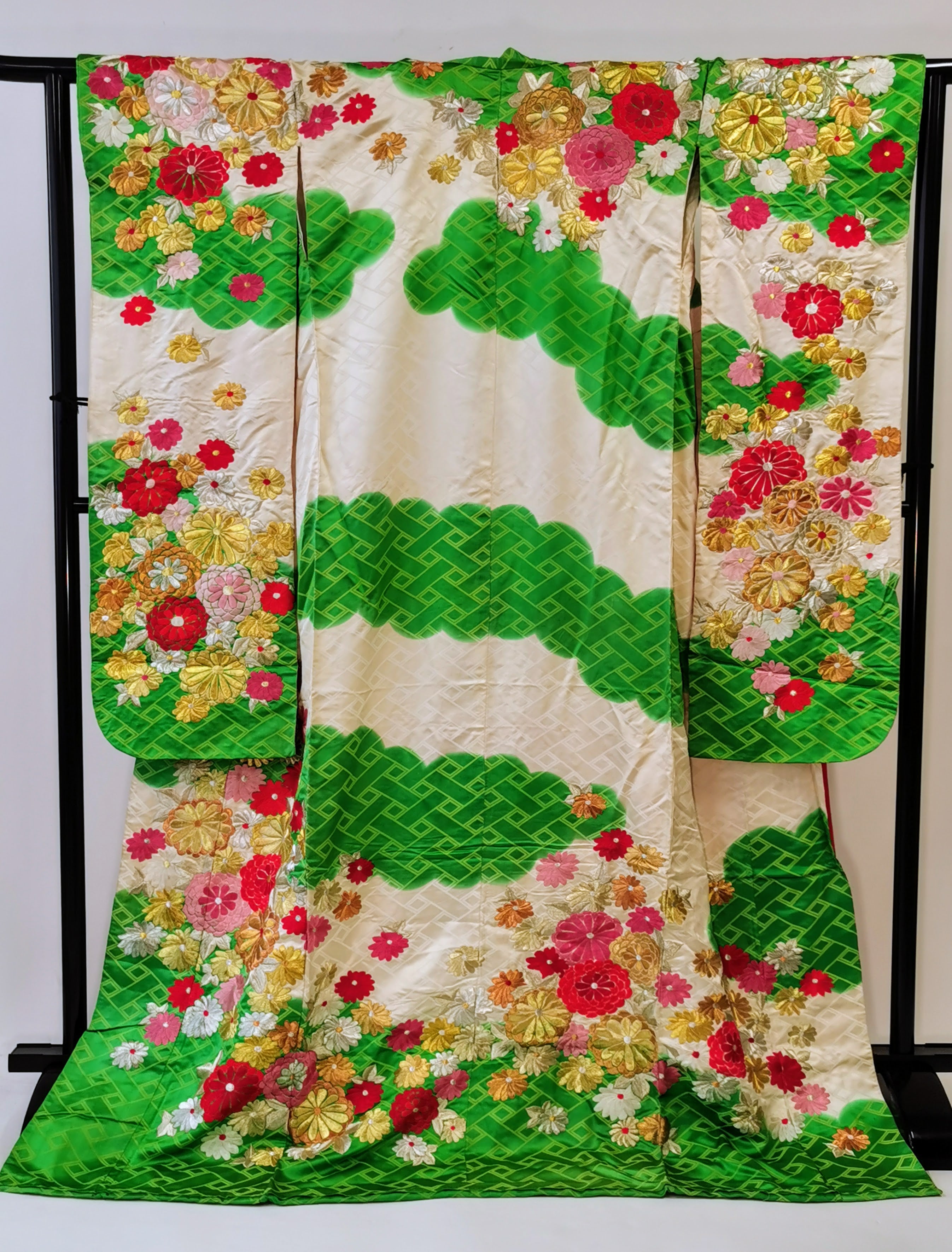 引き振袖 花嫁衣装 豪華 婚礼 結婚式 古着◆twff168