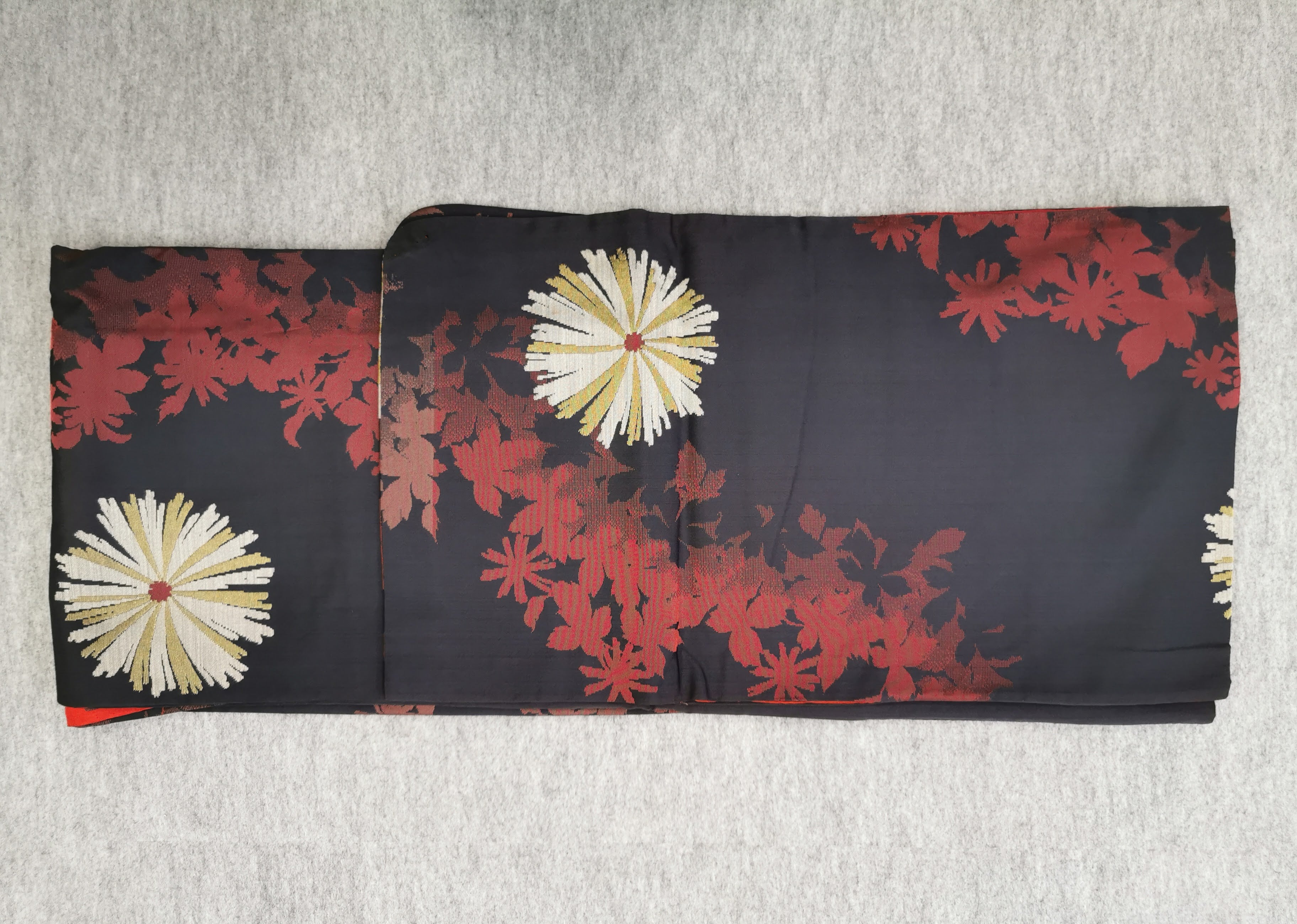 まとめ売り5点 女性 中古着物 赤系 アンティーク着物◆twk170