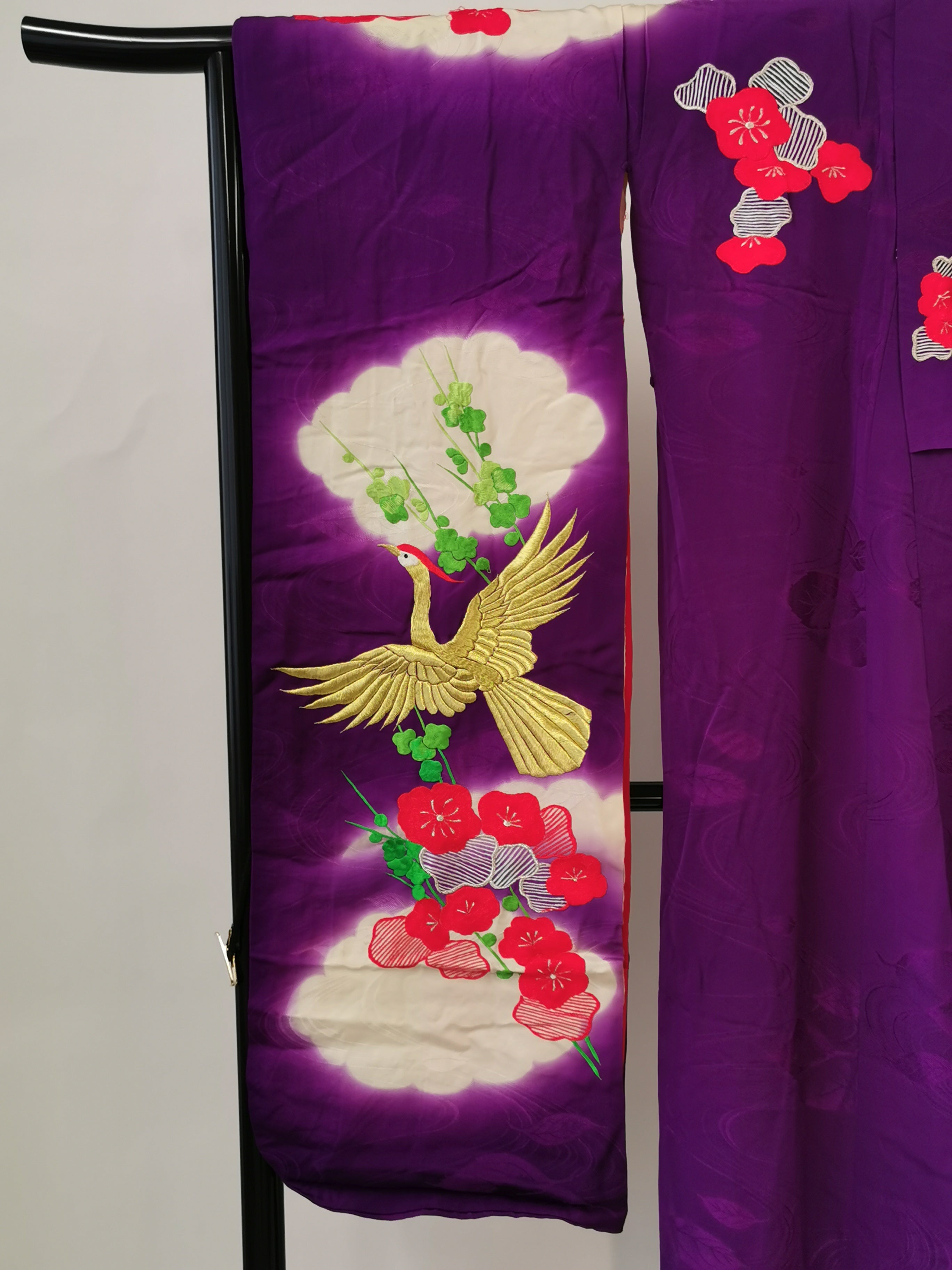 引き振袖 花嫁衣装 豪華 婚礼 結婚式 古着◆twff172