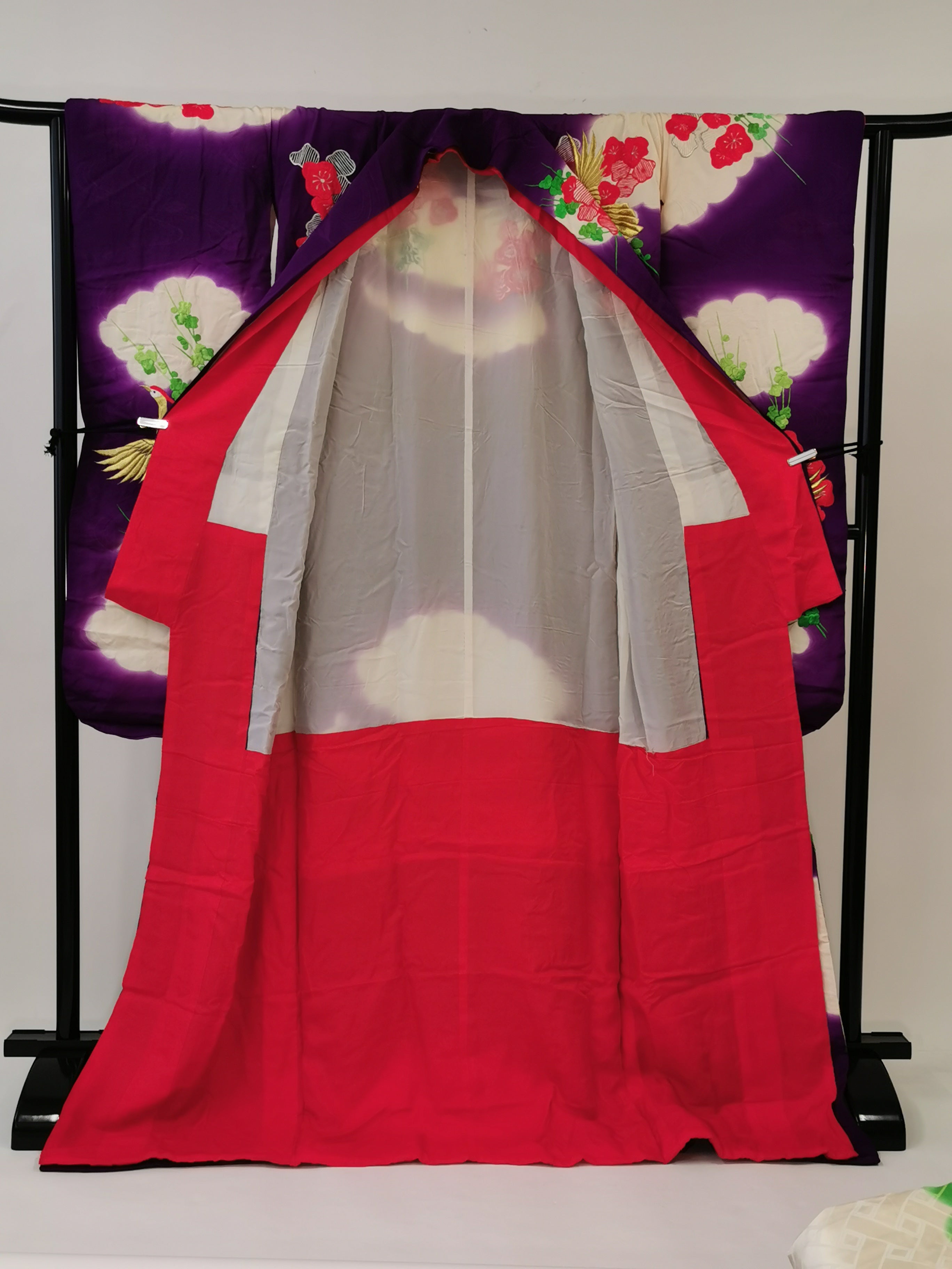 引き振袖 花嫁衣装 豪華 婚礼 結婚式 古着◆twff172