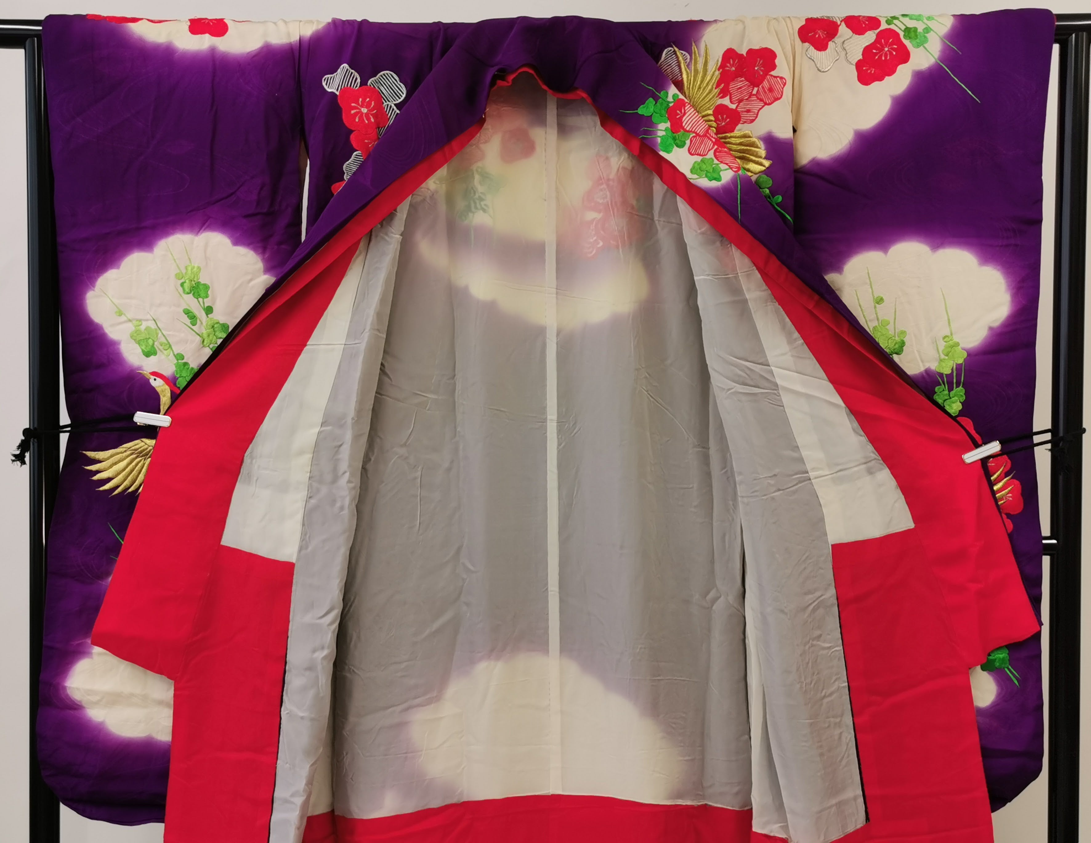 引き振袖 花嫁衣装 豪華 婚礼 結婚式 古着◆twff172