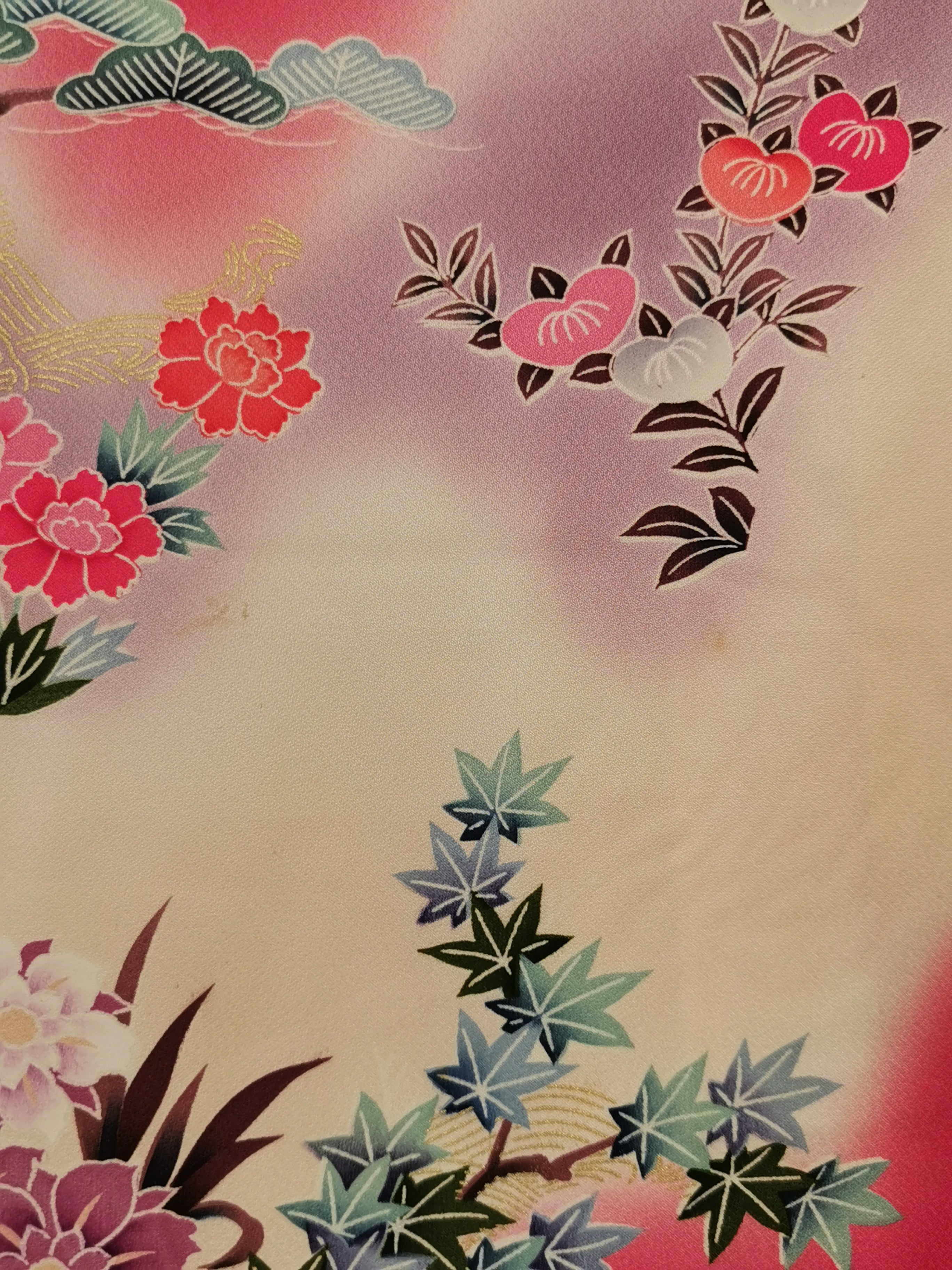 振袖 正絹 結婚式 卒業式 成人式 礼服 古着◆twkf174