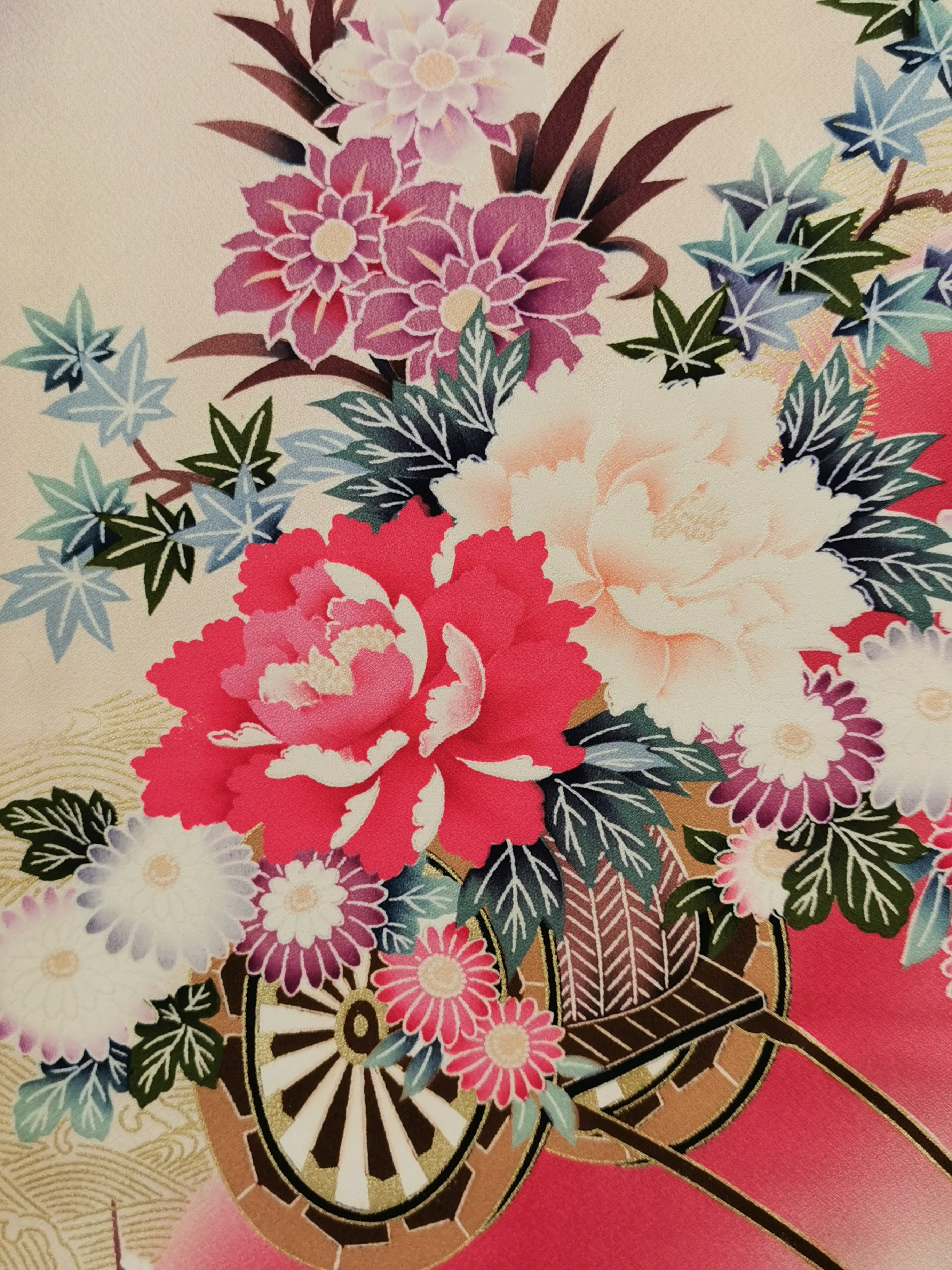 振袖 正絹 結婚式 卒業式 成人式 礼服 古着◆twkf174