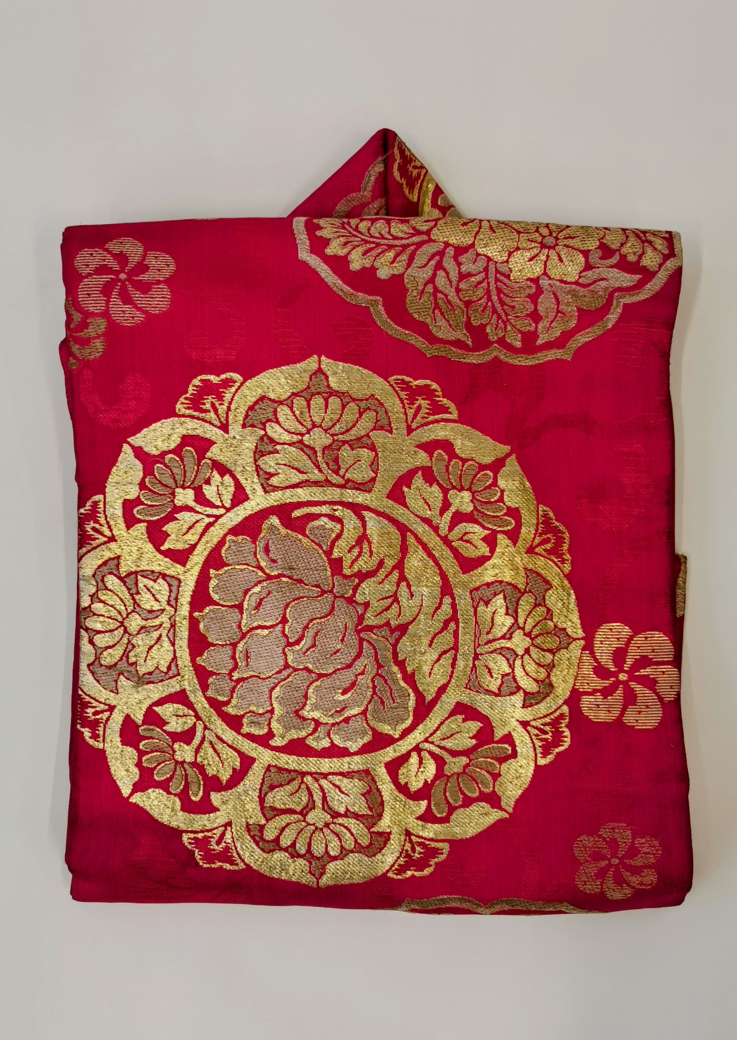 名古屋帯 5枚まとめ売り 女性 中古品 和装 和装小物 リメイク 古布リメイク ハギレ 帯 和柄 和装帯◆ton183