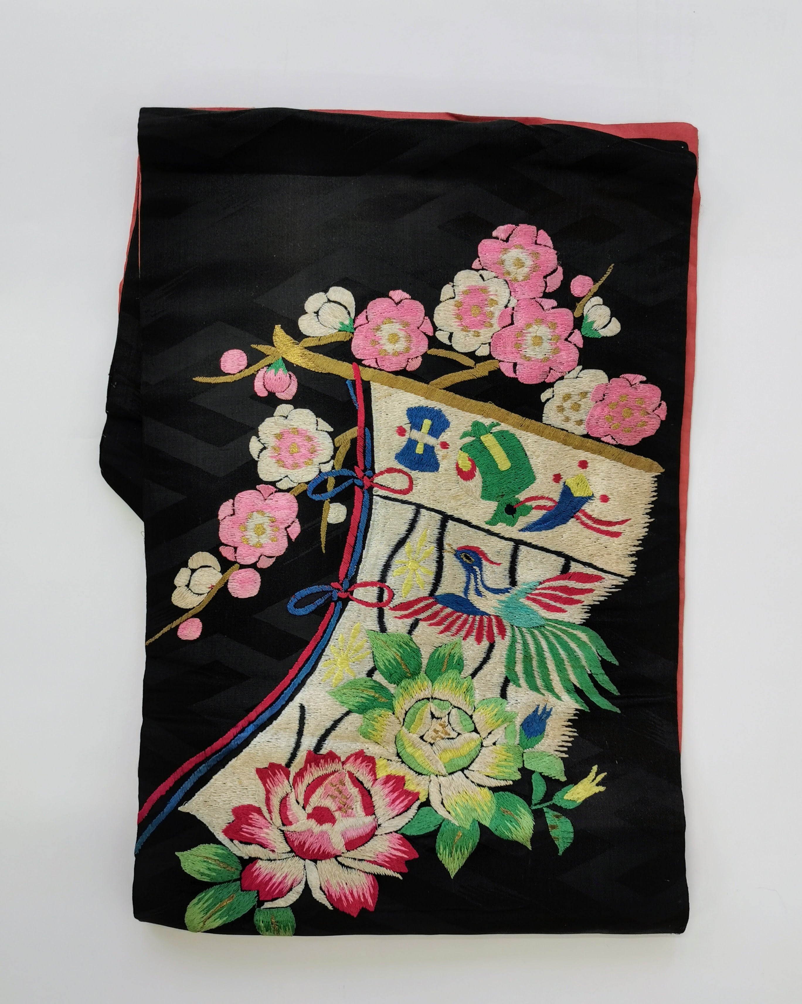 名古屋帯 5枚まとめ 女性 中古品 和装 和装小物 リメイク 古布リメイク ハギレ 帯 和柄 和装帯◆KJO184