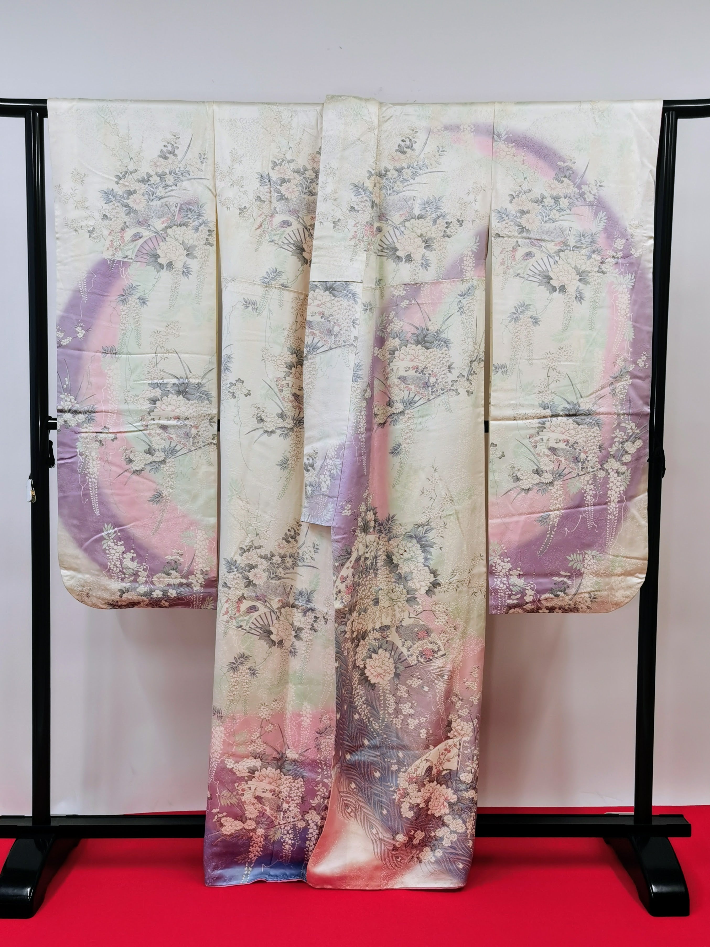 振袖 正絹 古着 結婚式 卒業式 成人式◆twf244