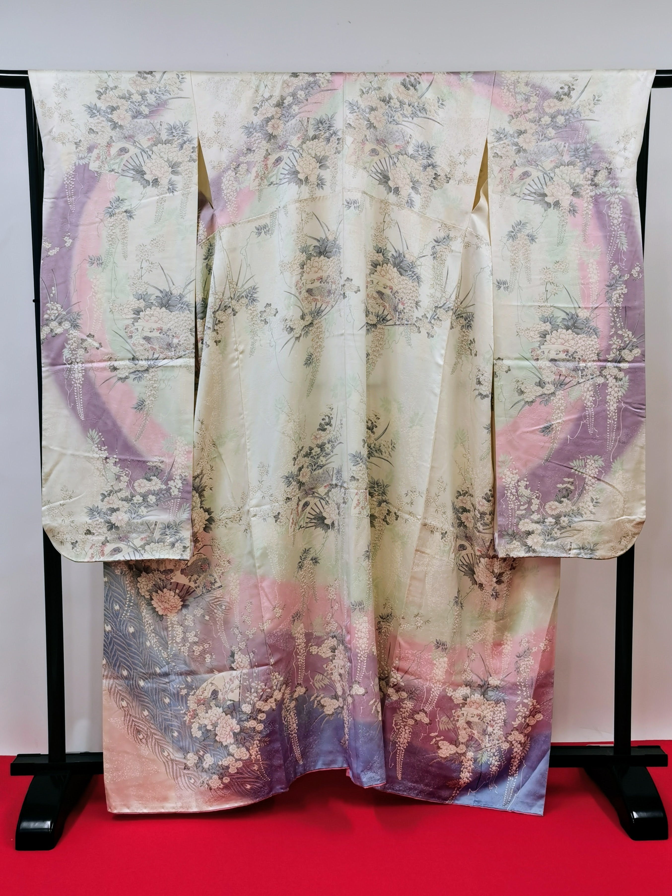 振袖 正絹 古着 結婚式 卒業式 成人式◆twf244