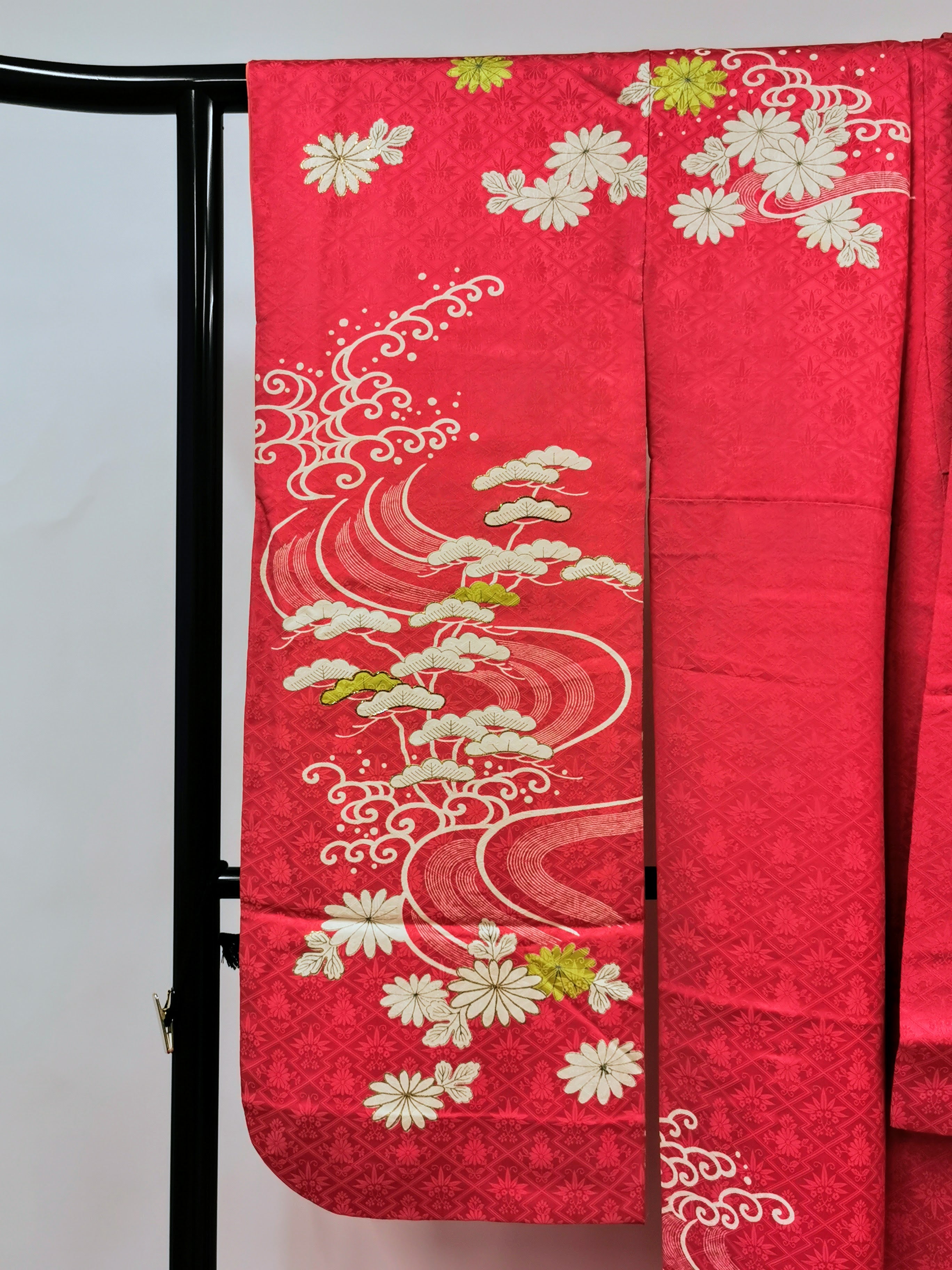 振袖 正絹 古着 結婚式 卒業式 成人式◆twf245