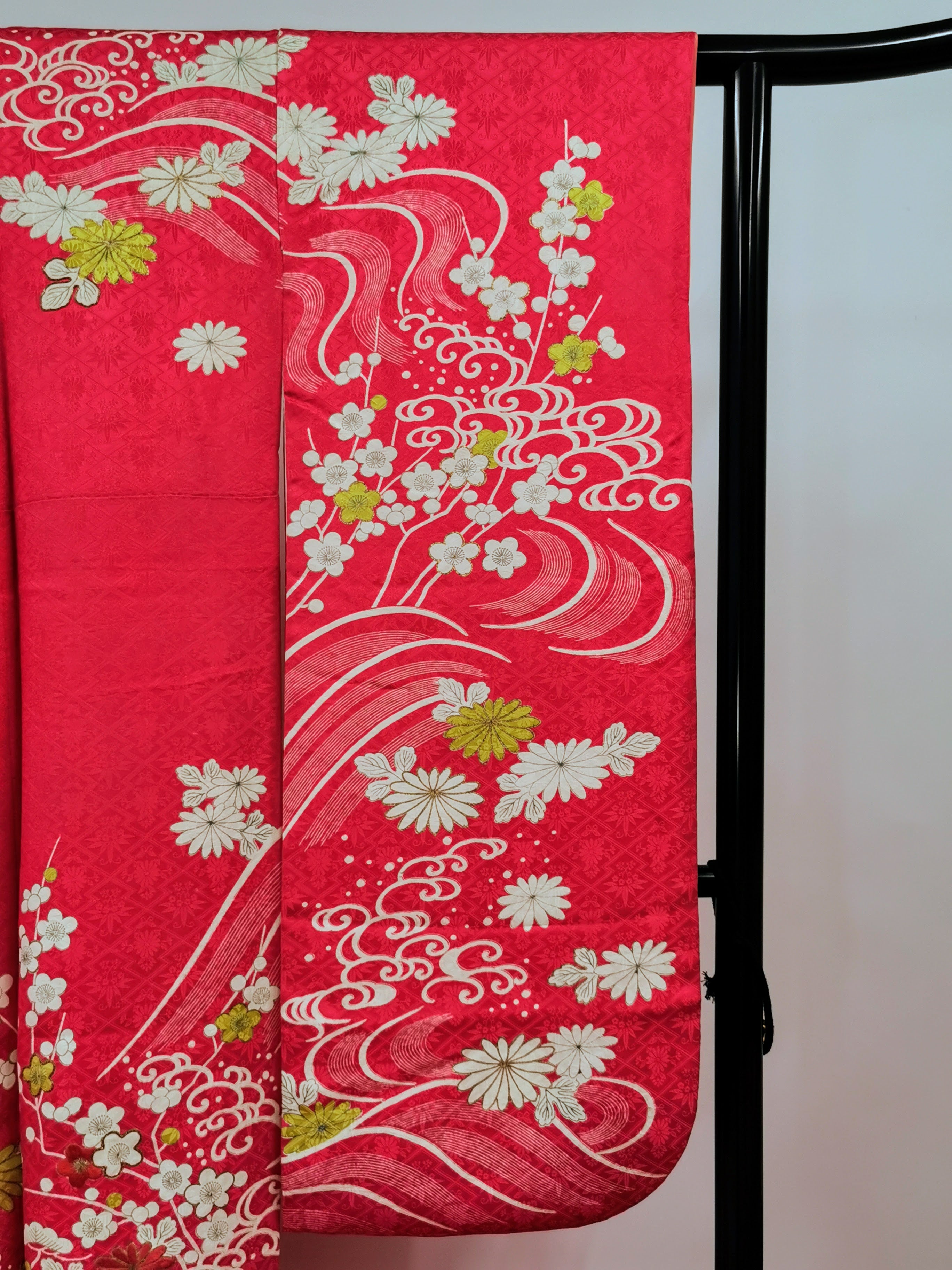 振袖 正絹 古着 結婚式 卒業式 成人式◆twf245