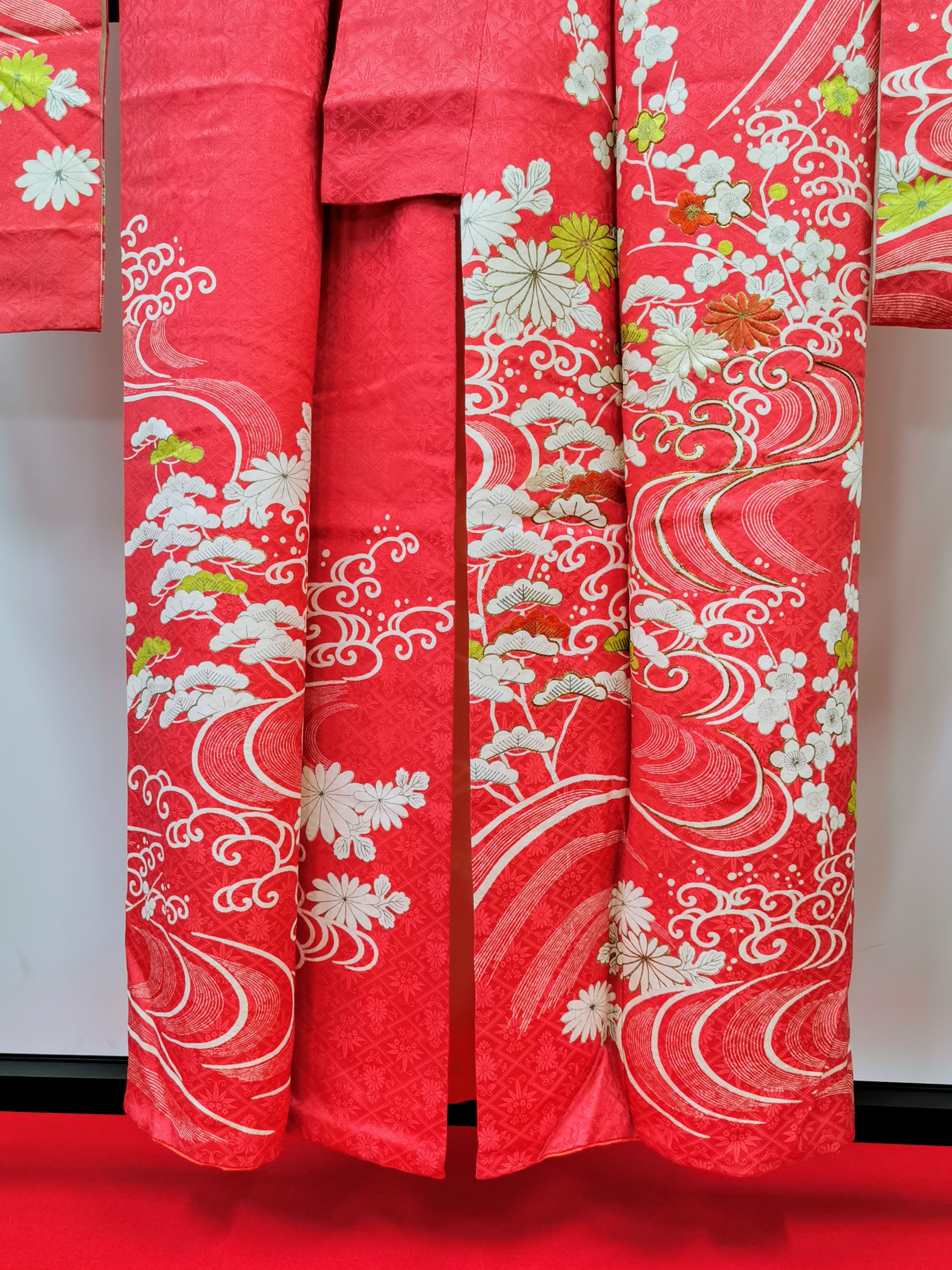 振袖 正絹 古着 結婚式 卒業式 成人式◆twf245
