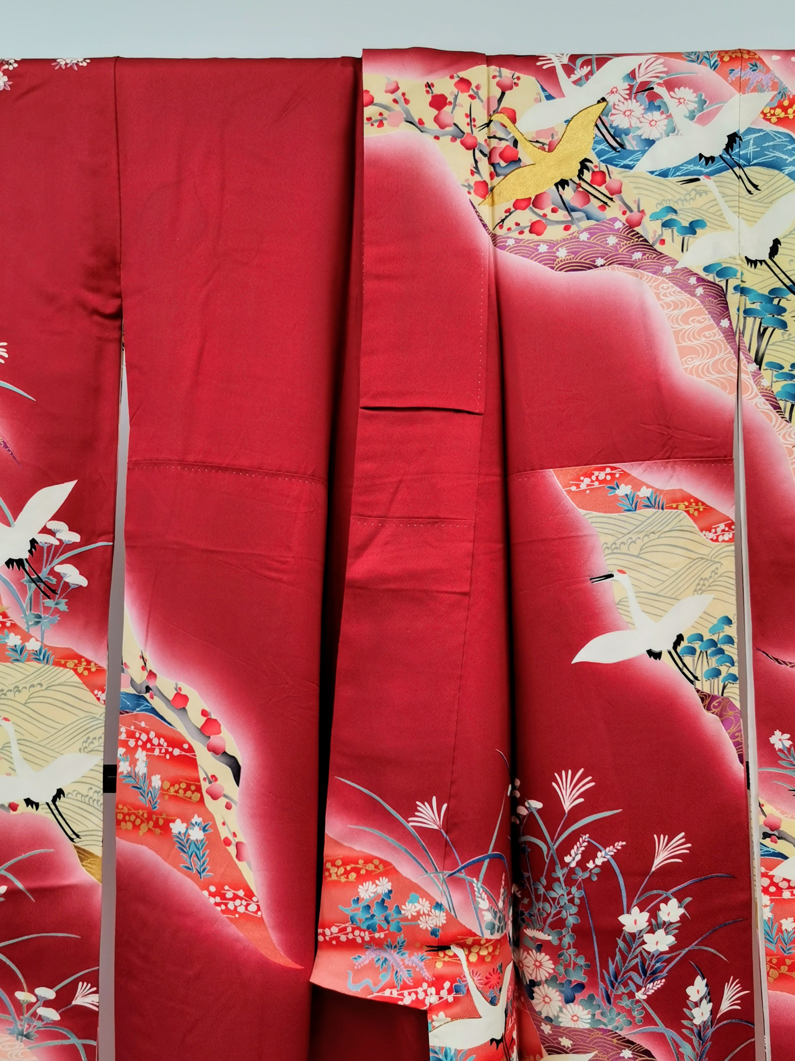 振袖 正絹 古着 結婚式 卒業式 成人式◆twf246