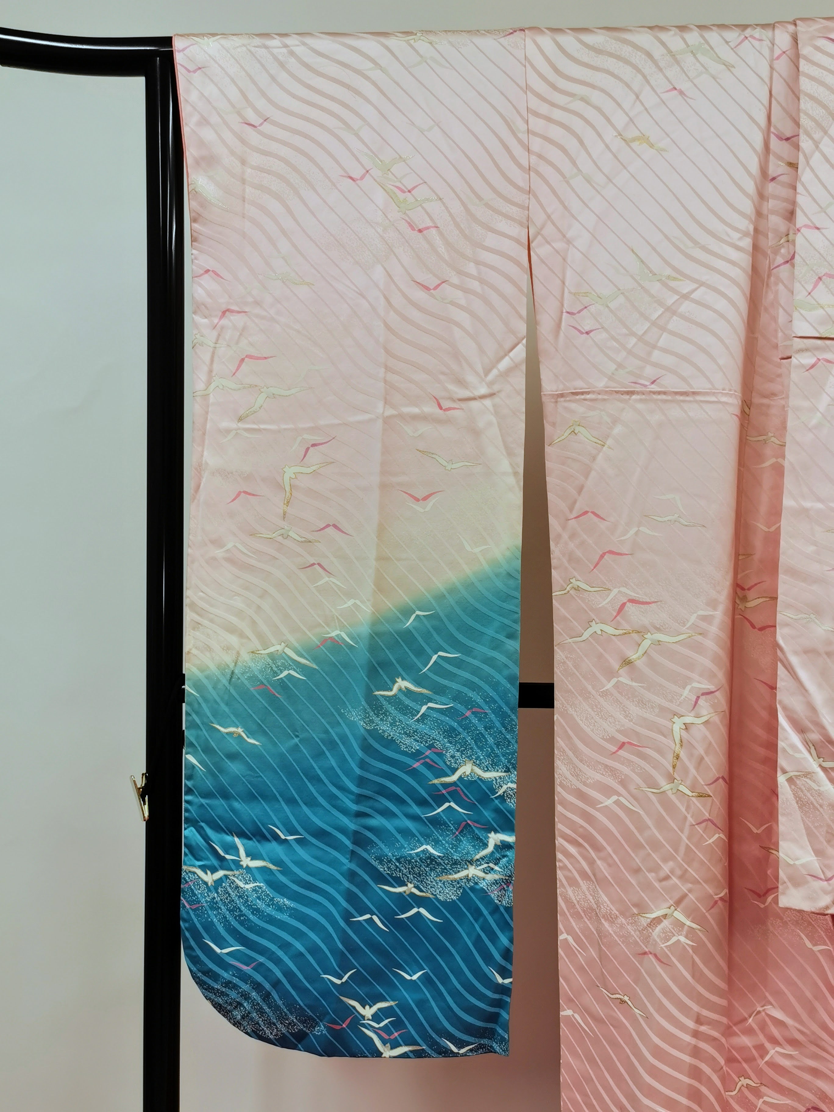 振袖 正絹 古着 結婚式 卒業式 成人式◆twf247