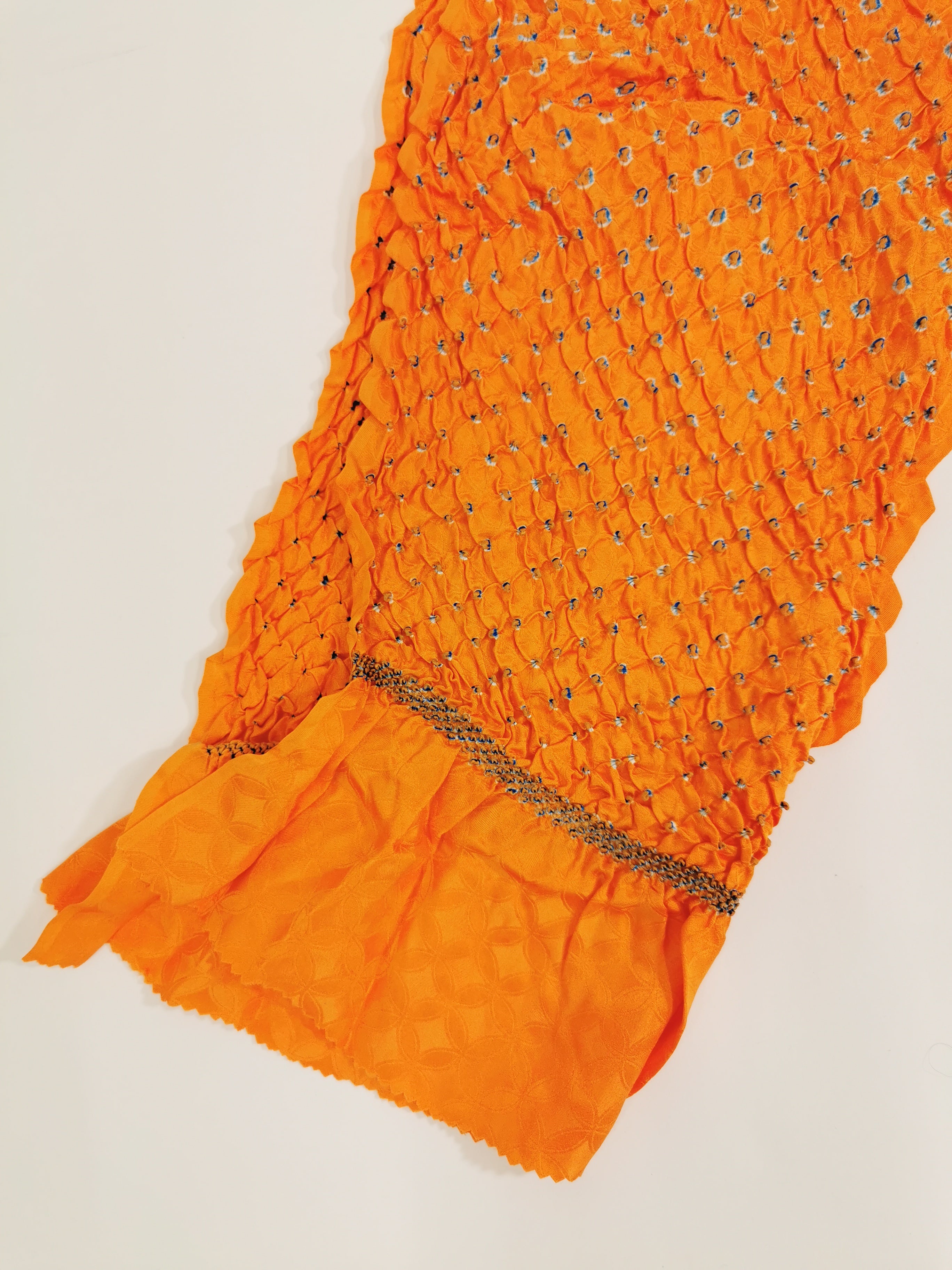 帯揚げ絞り着物小物 中古◆toa294