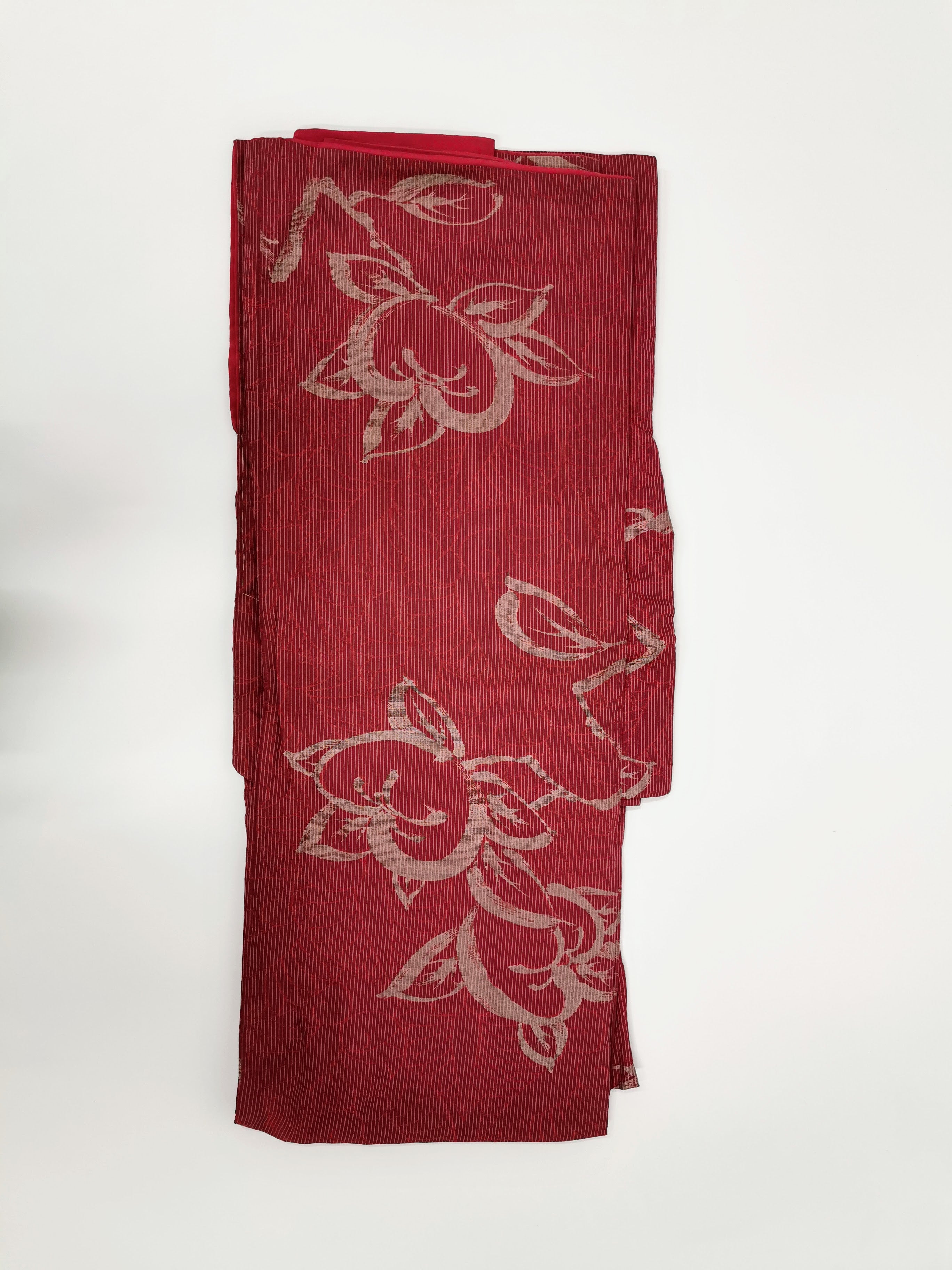 まとめ売り5点 女性 中古着物 花柄♪◆twk339