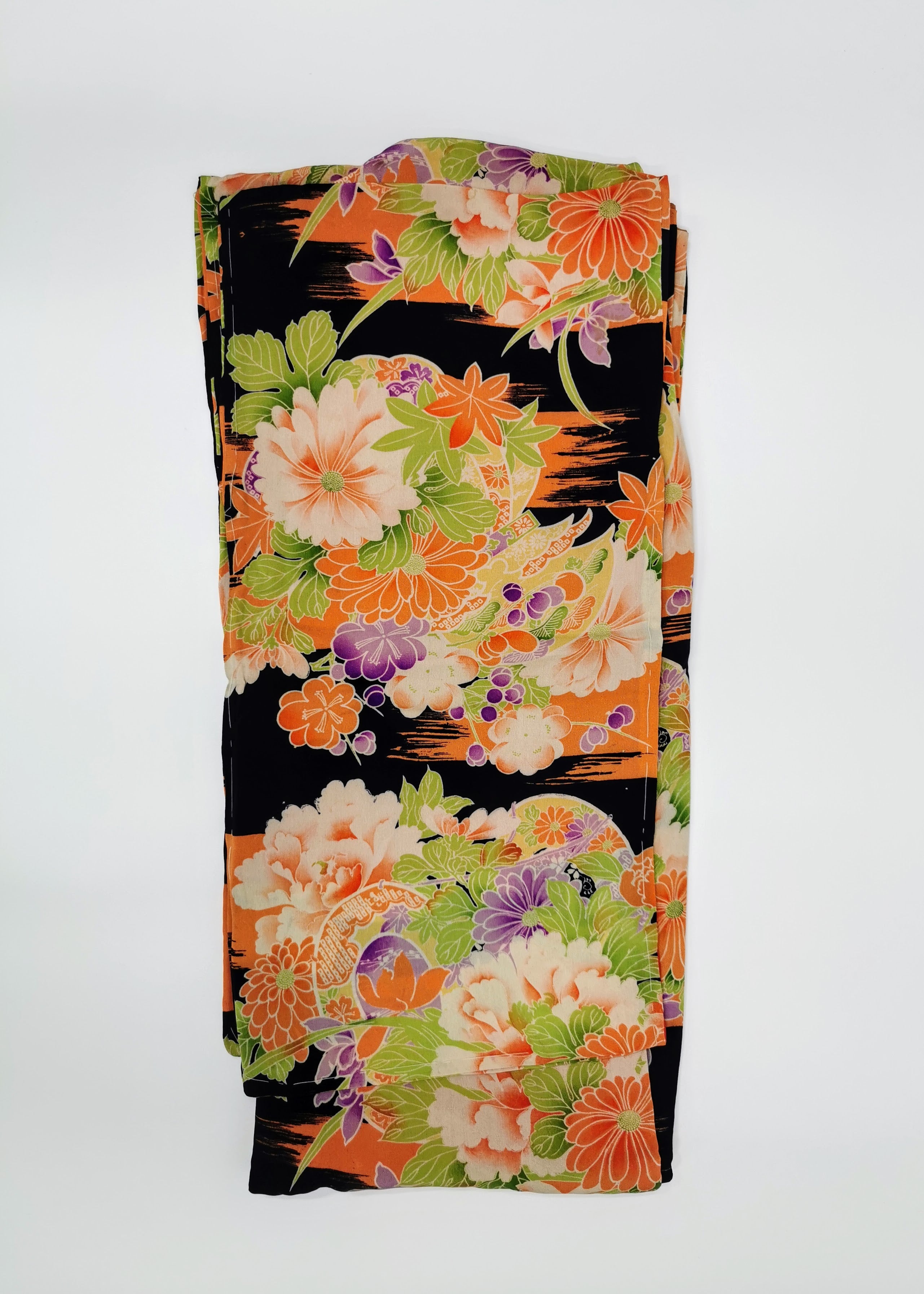 まとめ売り5点 女性 中古着物 花柄♪◆twk339