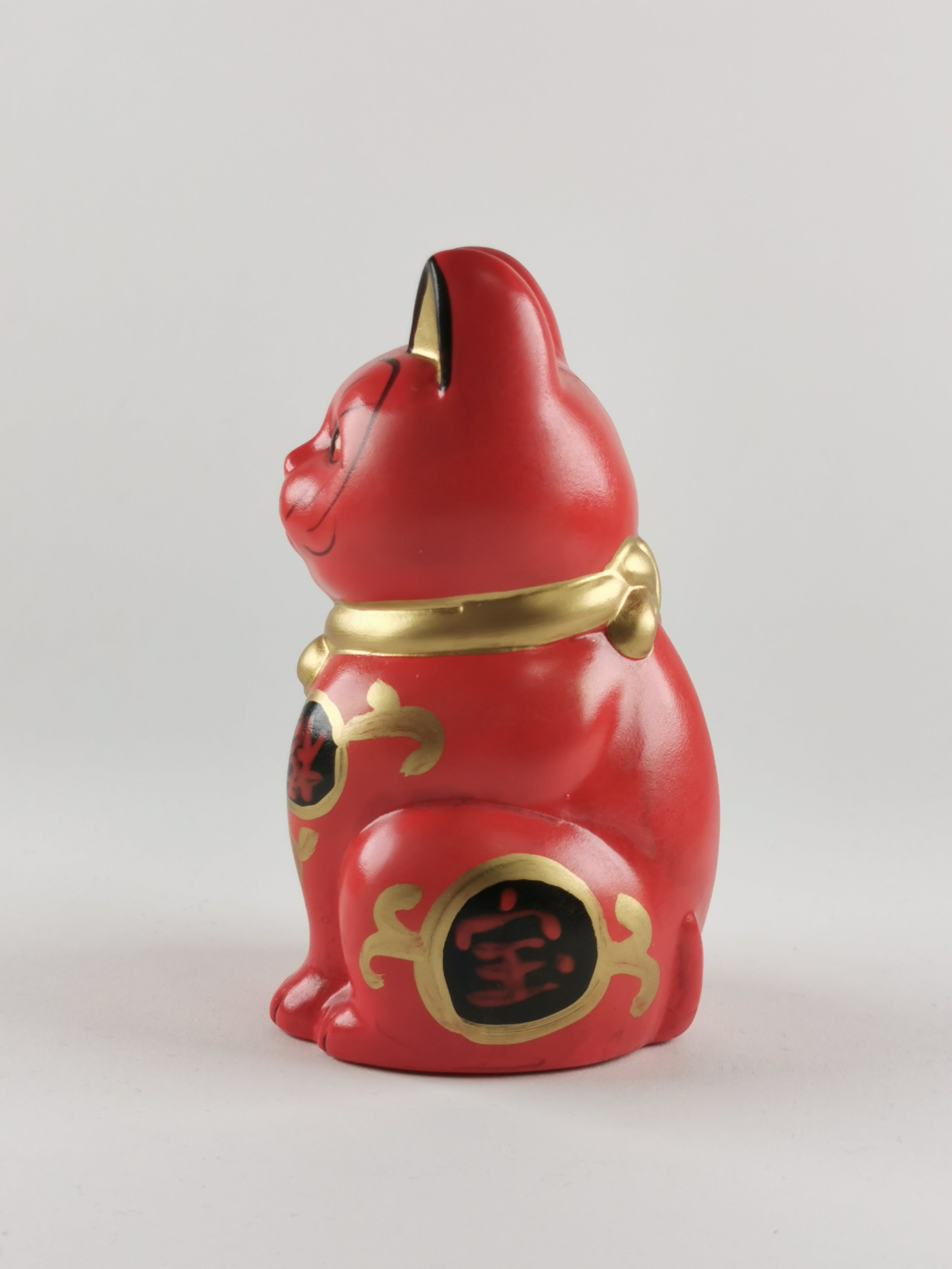 招き猫=^_^=招福 縁起物 厄除け 置物◆tkm341