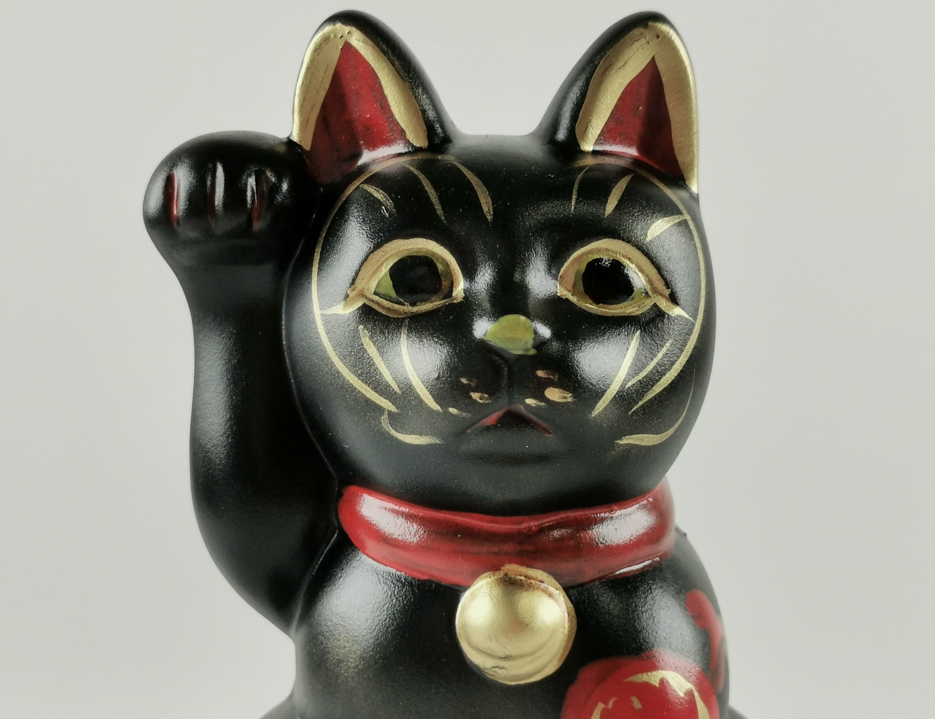 招き猫=^_^=招福 縁起物 厄除け 置物◆tkm342