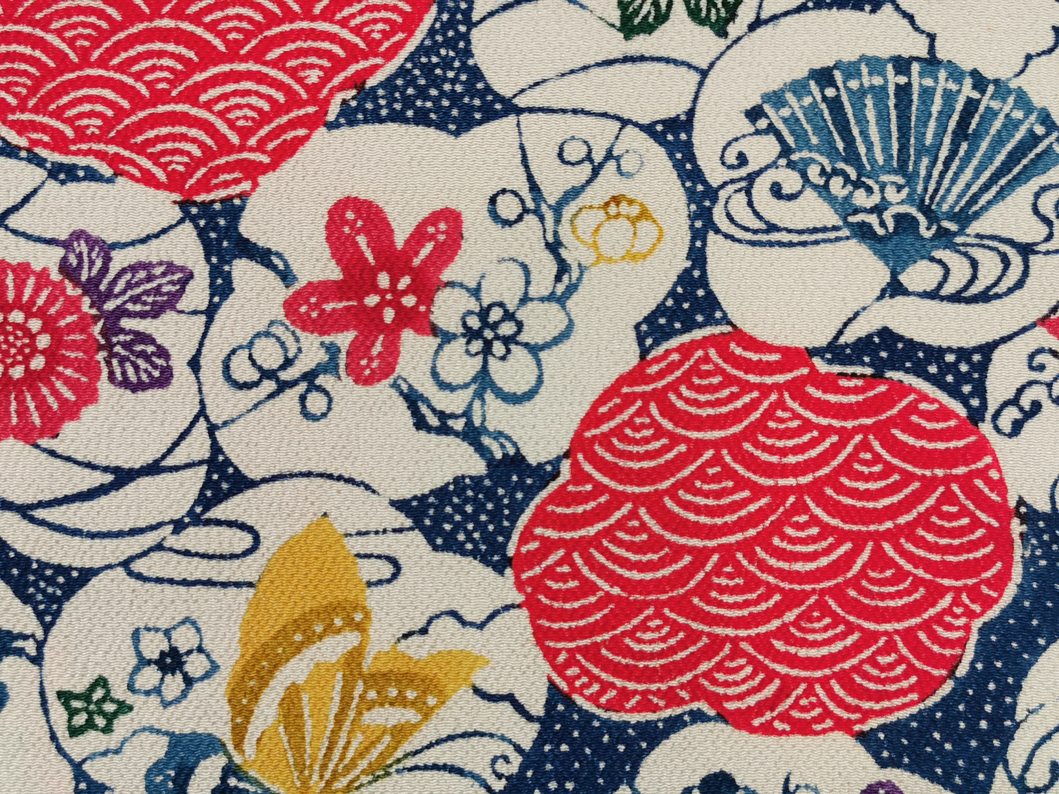 羽織 正絹 ちりめん アンティーク リユース◆twh376