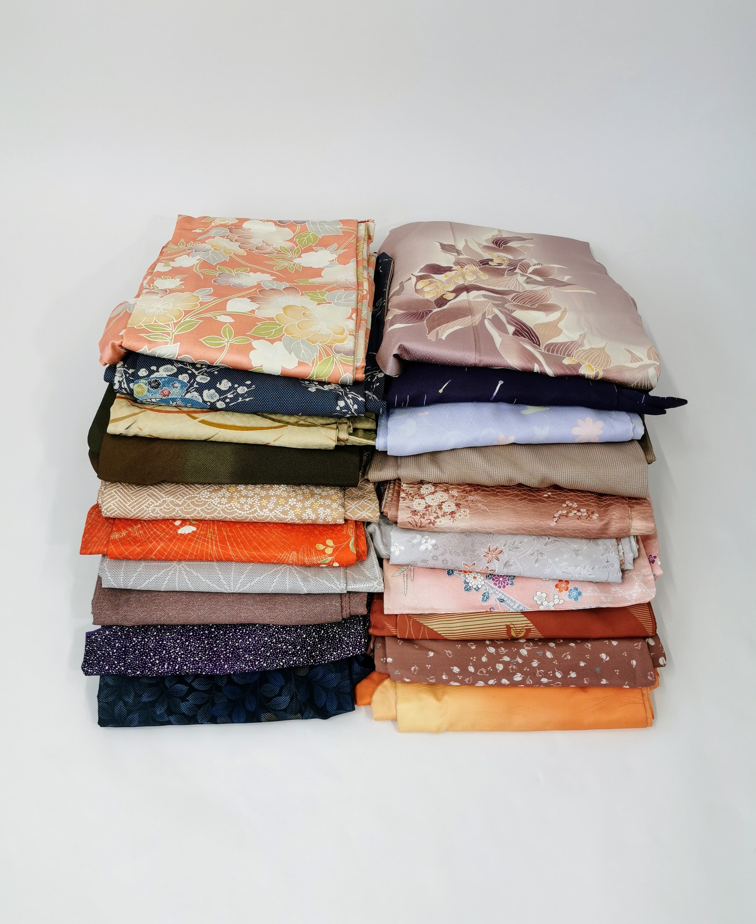 20-piece set of women's used kimonos♪◆twk661
