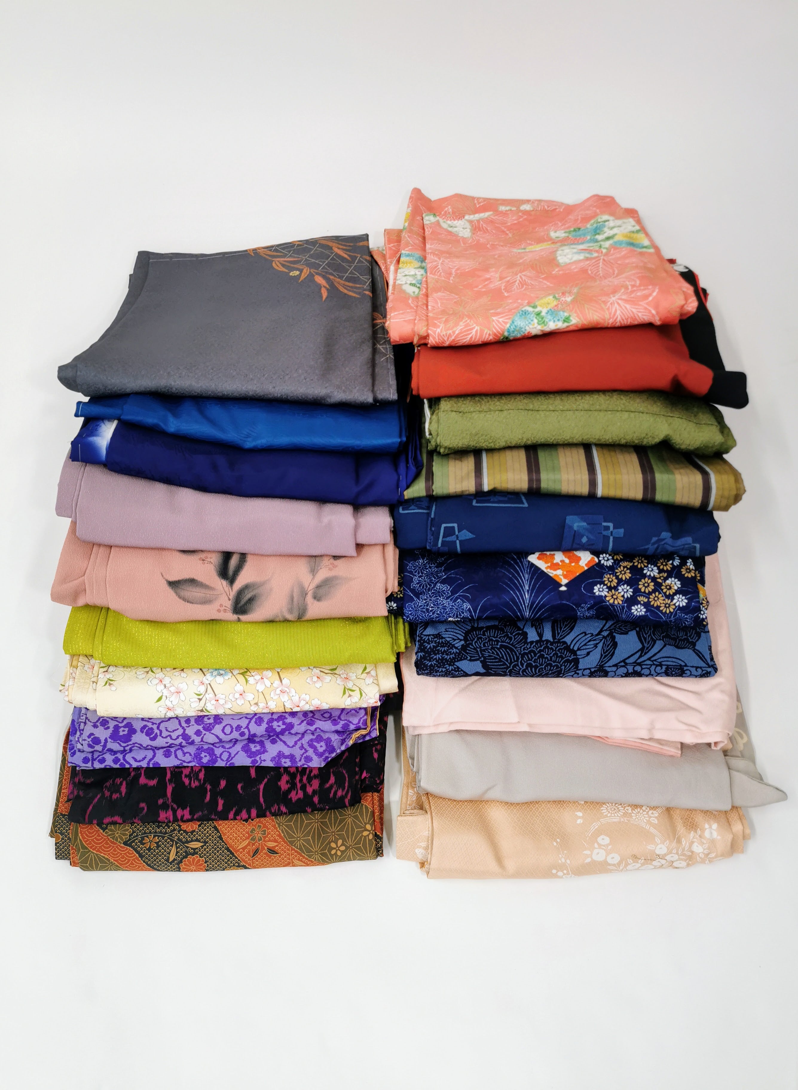 20-piece set of women's used kimonos ♪◆twk663