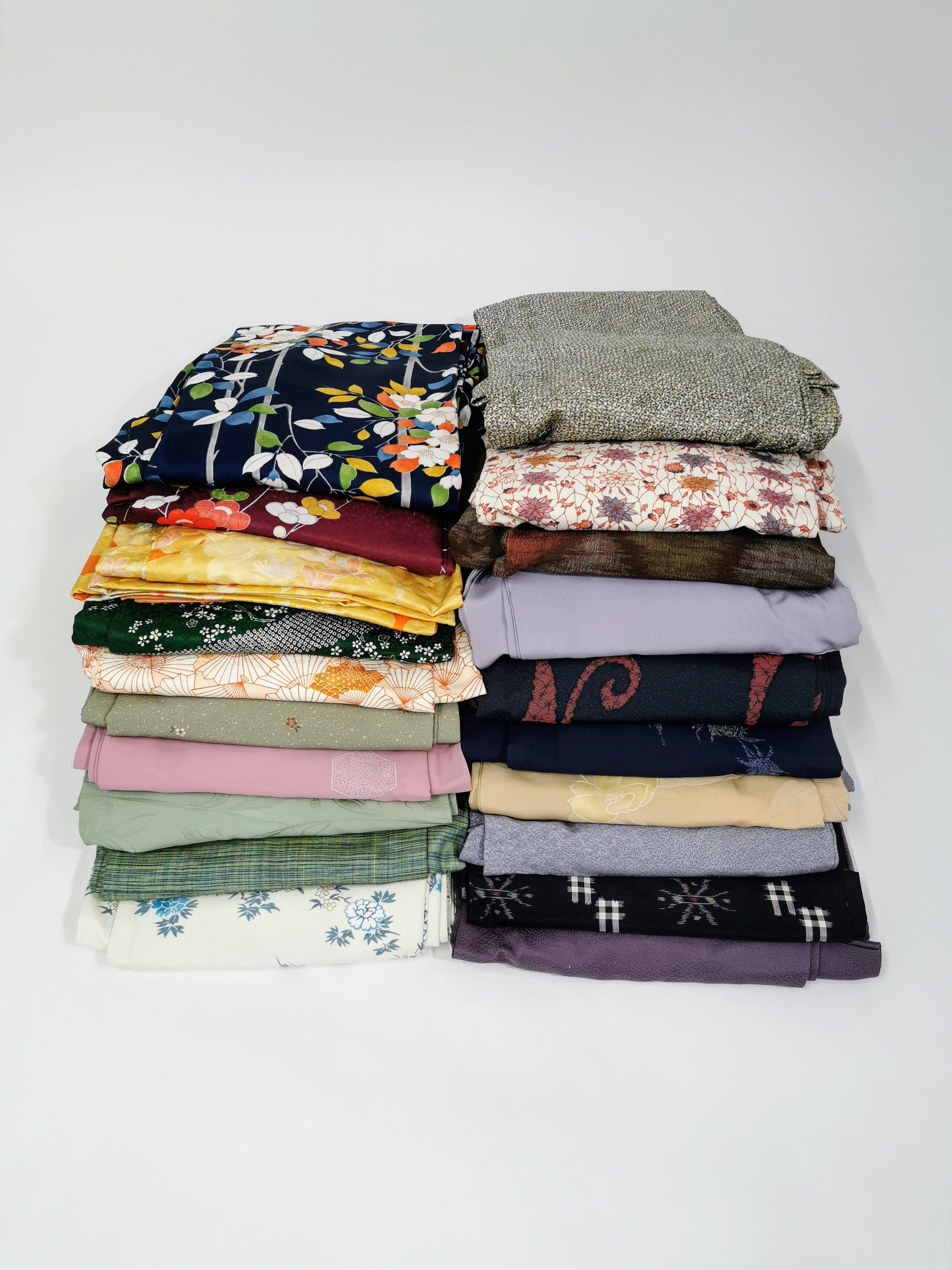 20-piece set of women's used kimonos ♪◆twk664