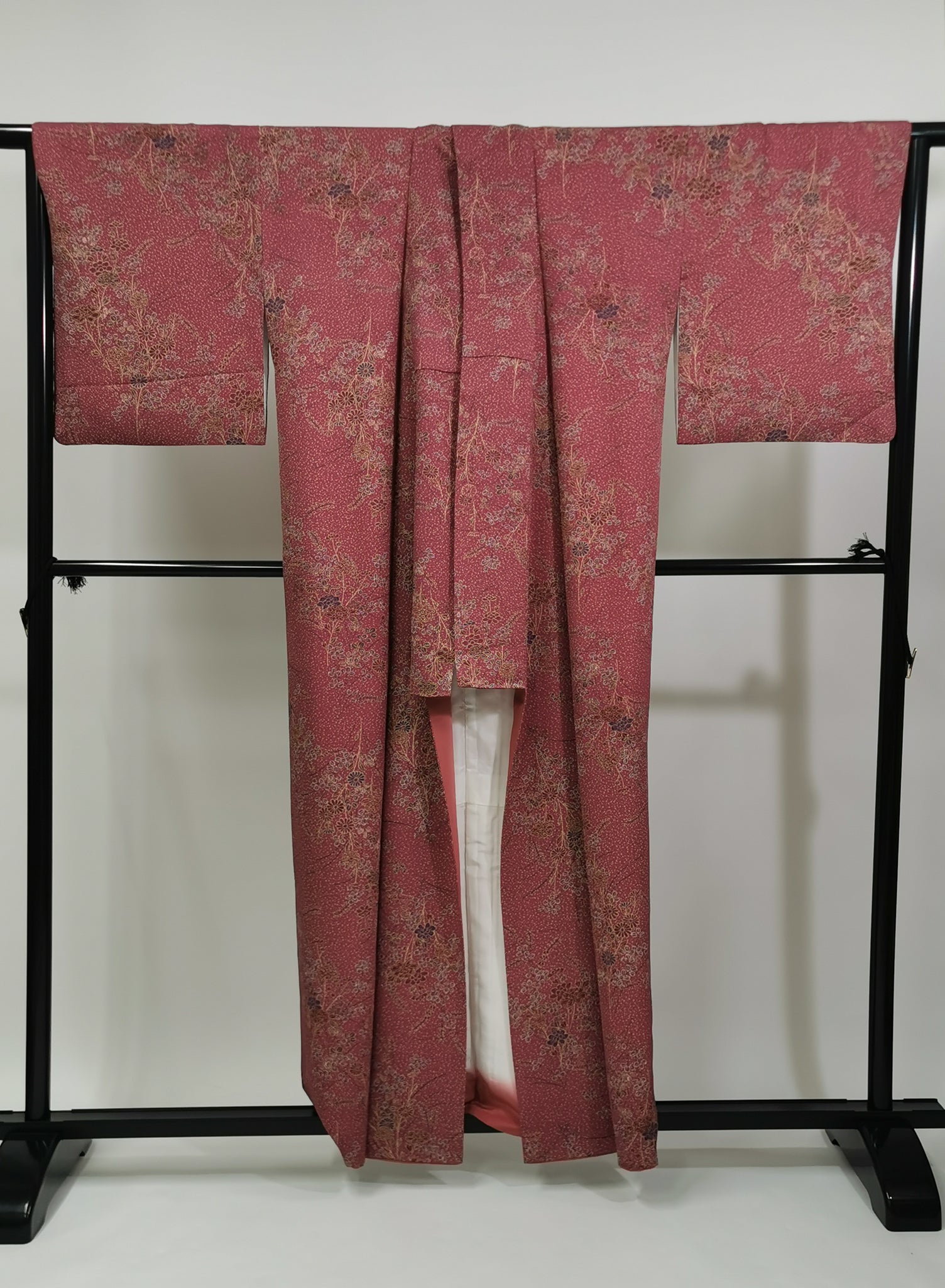 Washable Pink Kimono Bundle 5pcs – 洗える女性着物 ピンク系5枚セット◆twk713