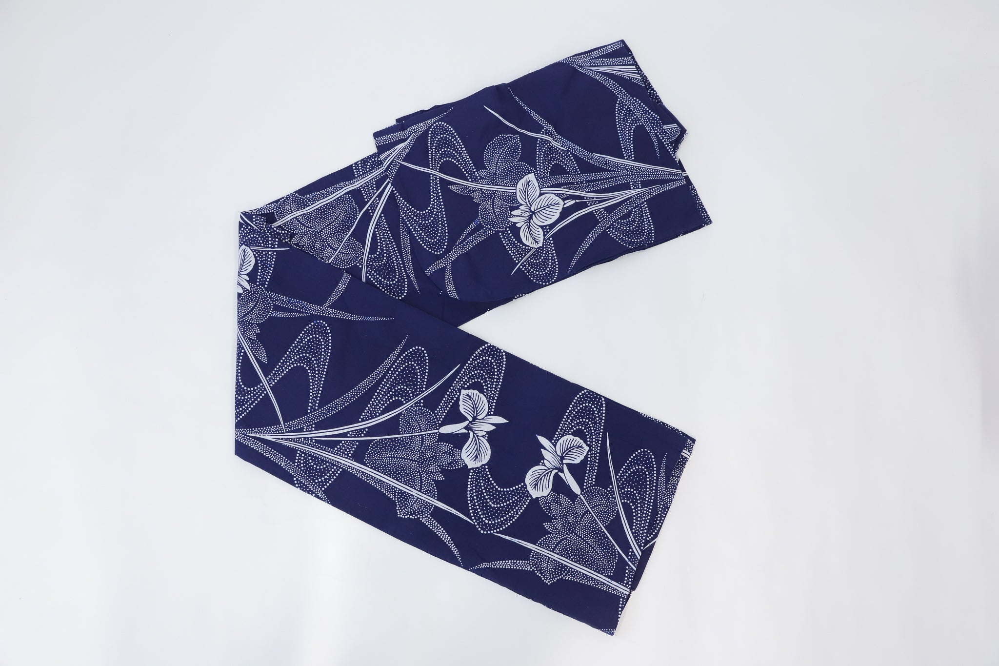 浴衣 5点 まとめて 紺色系 リユース リメイク 和装 和服 生地◆twy448