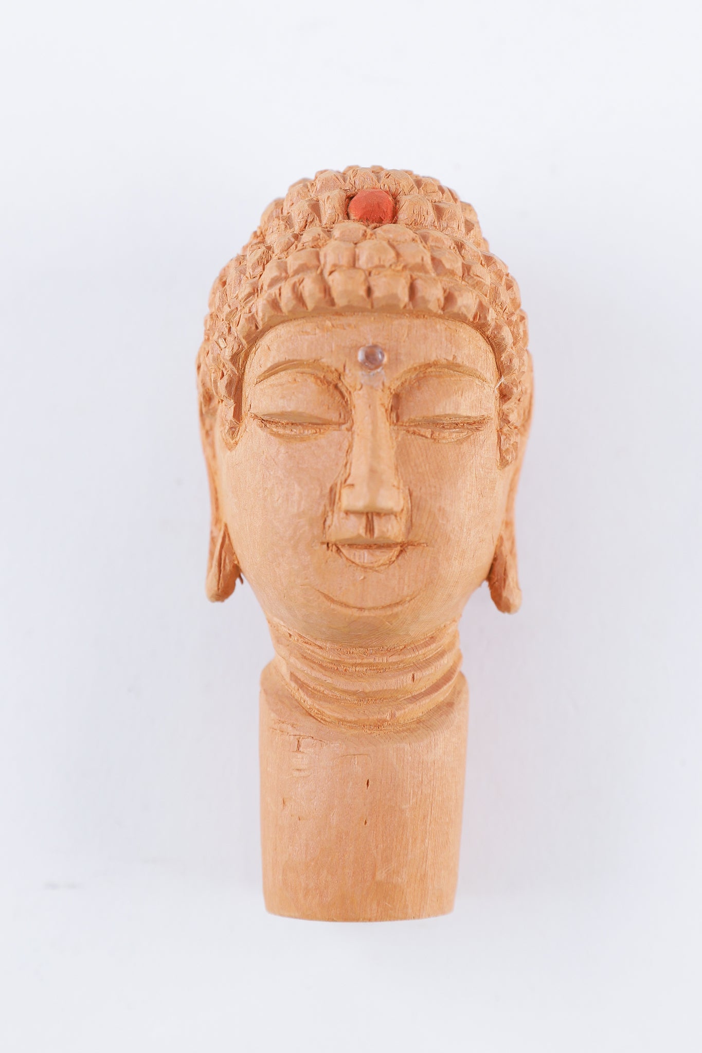 大仏 ミニ 手のひらサイズ 平和 お守り 開運 健康祈願 木製 伝統品◆tk484