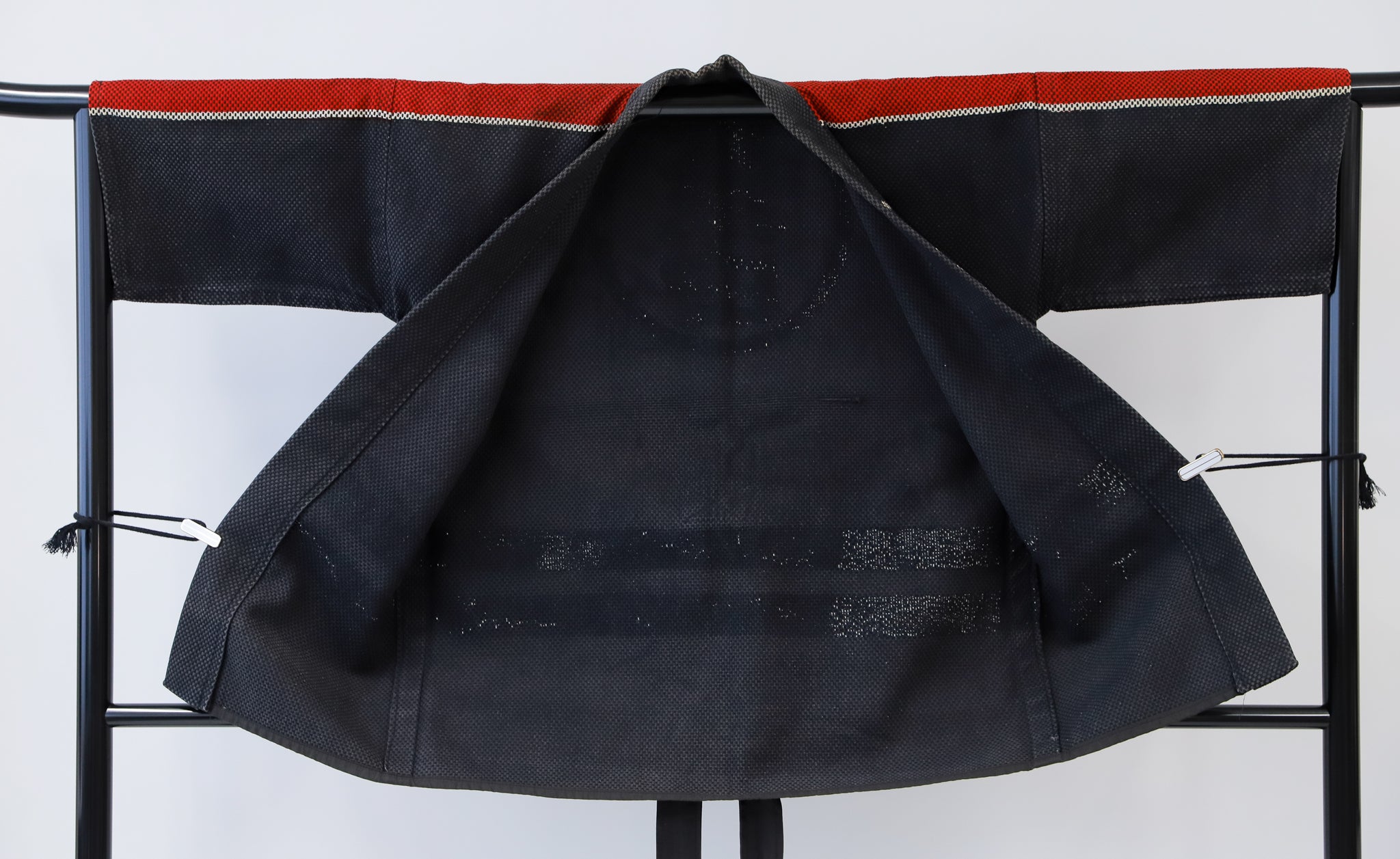 法被 消防団 厚地 はんてん 漢字 ジャパンヴィンテージ 火消し 刺子◆tmhap481