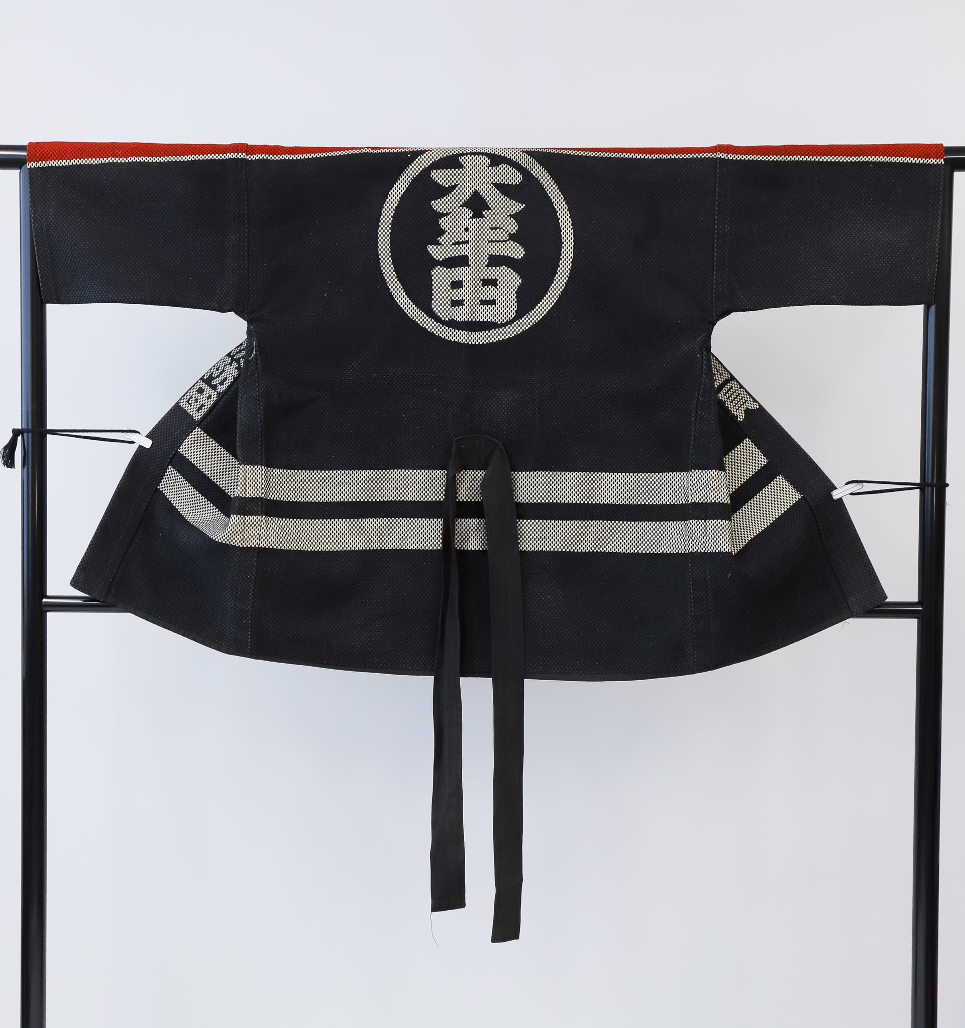 法被 消防団 厚地 はんてん 漢字 ジャパンヴィンテージ 火消し 刺子◆tmhap481