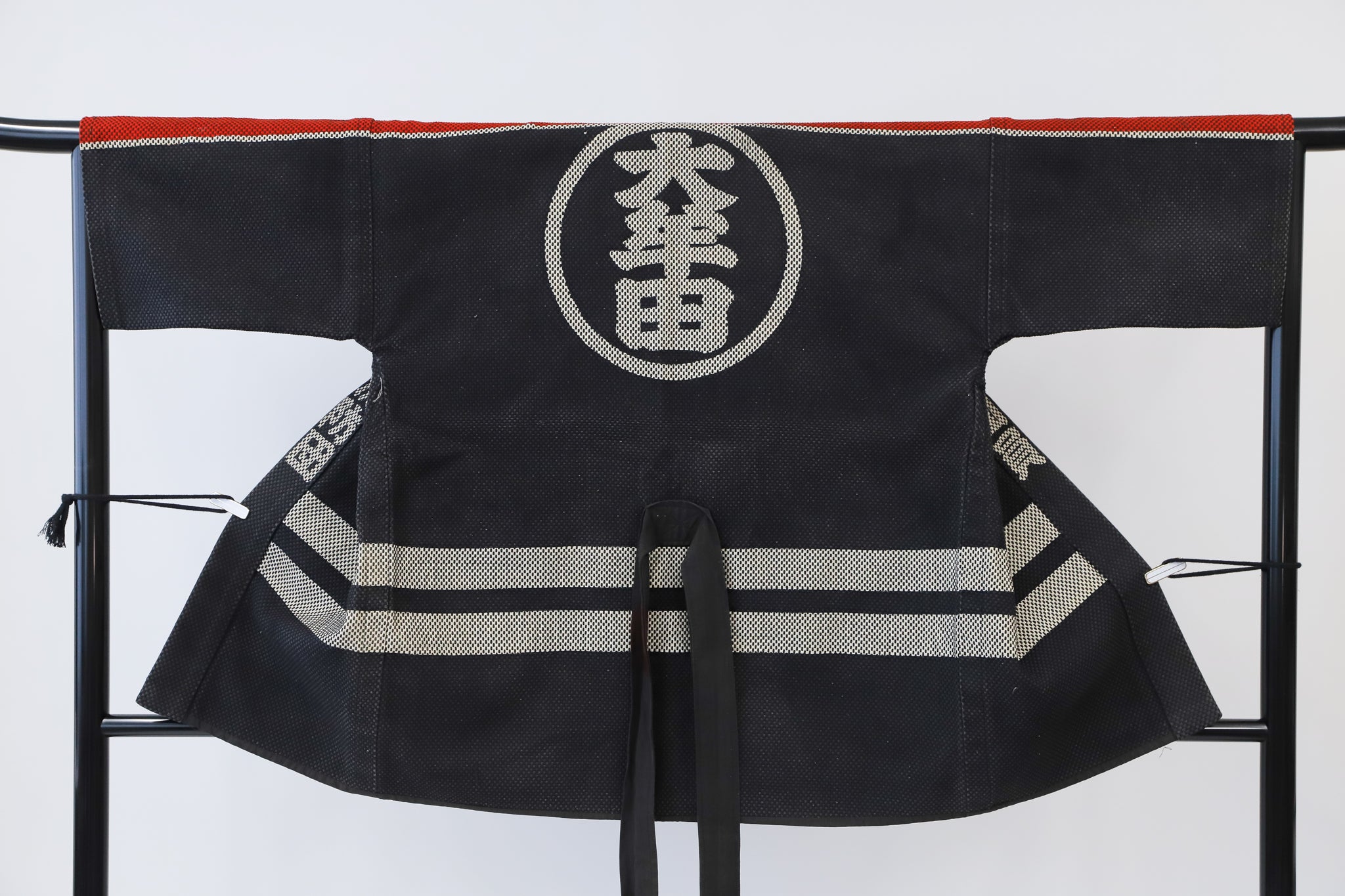 法被 消防団 厚地 はんてん 漢字 ジャパンヴィンテージ 火消し 刺子◆tmhap481