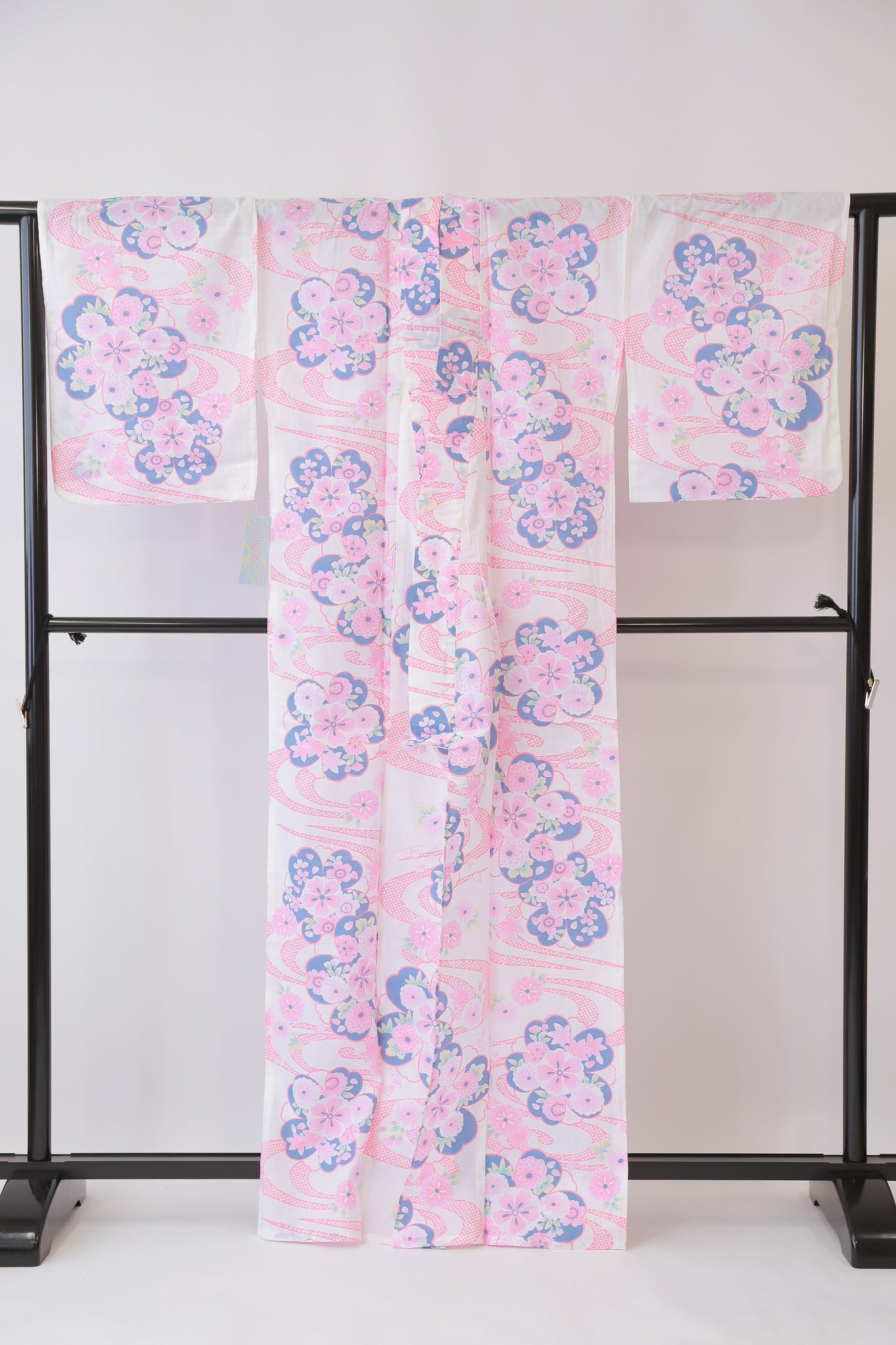 浴衣 新品 フリーサイズ 夏 和服 バスローブ ◆twy495