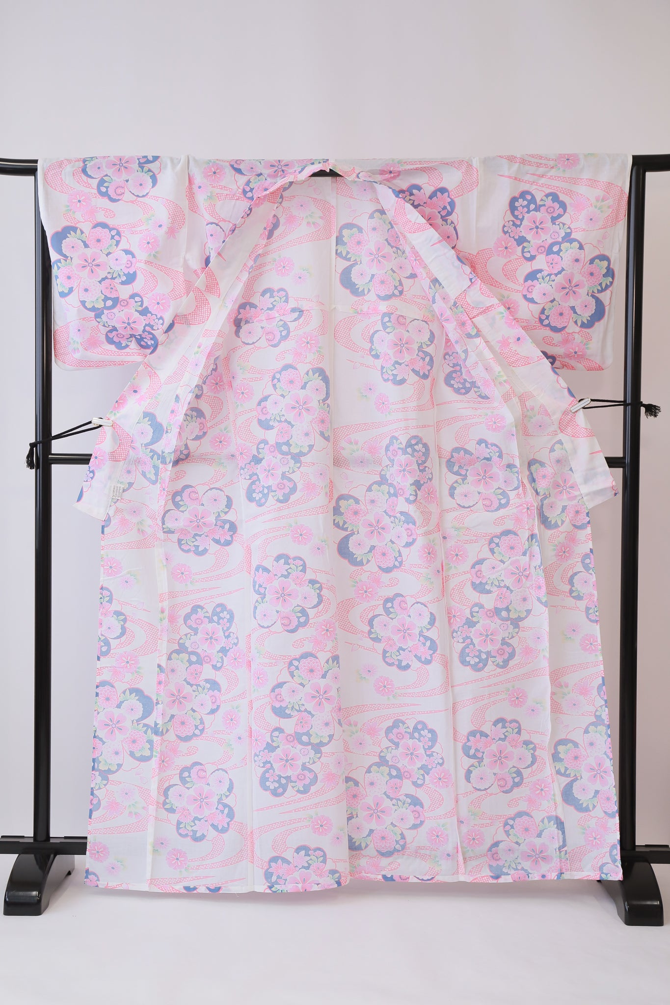 浴衣 新品 フリーサイズ 夏 和服 バスローブ ◆twy495