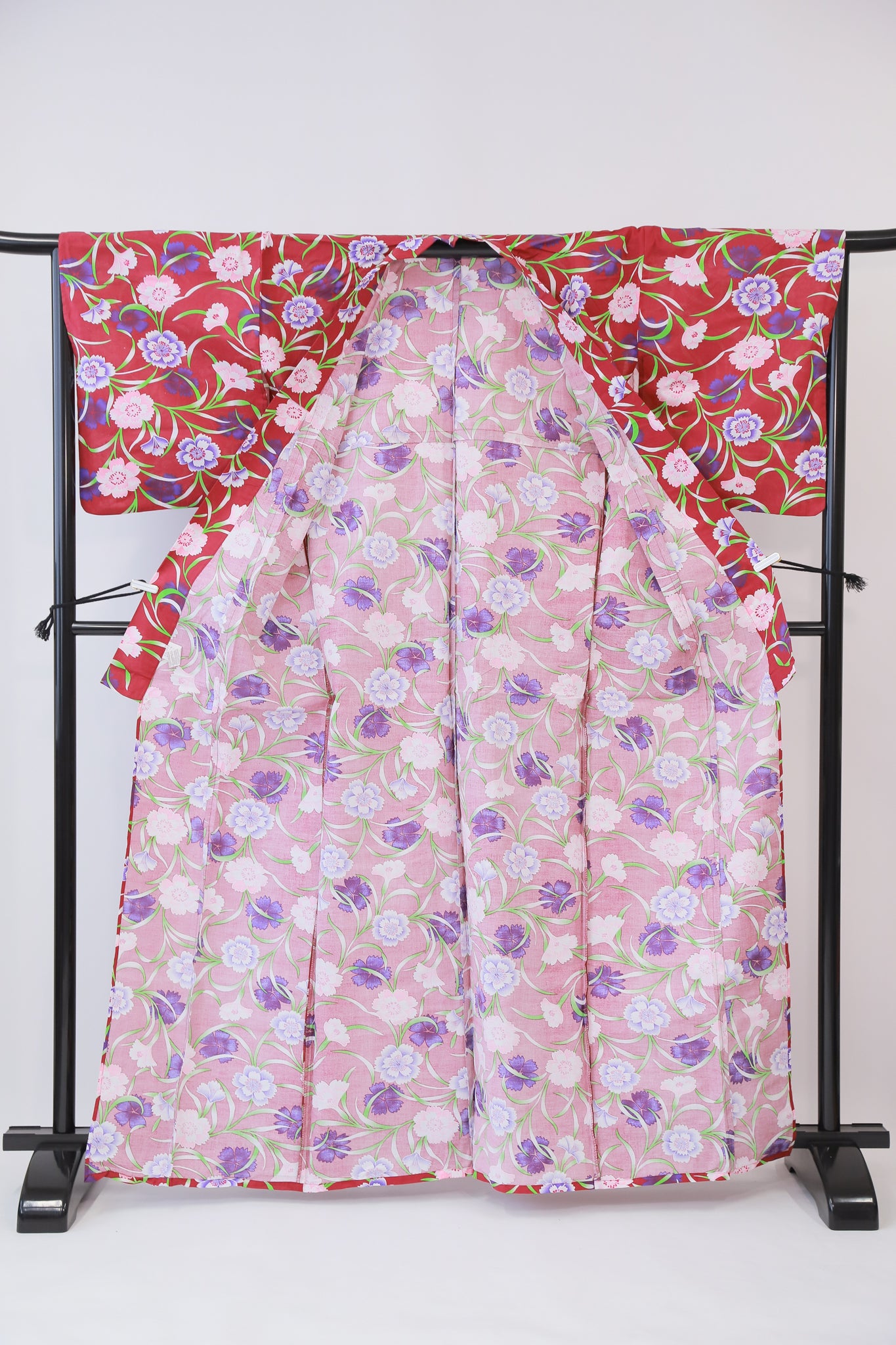 浴衣 新品 フリーサイズ 夏 和服 バスローブ ◆twy497