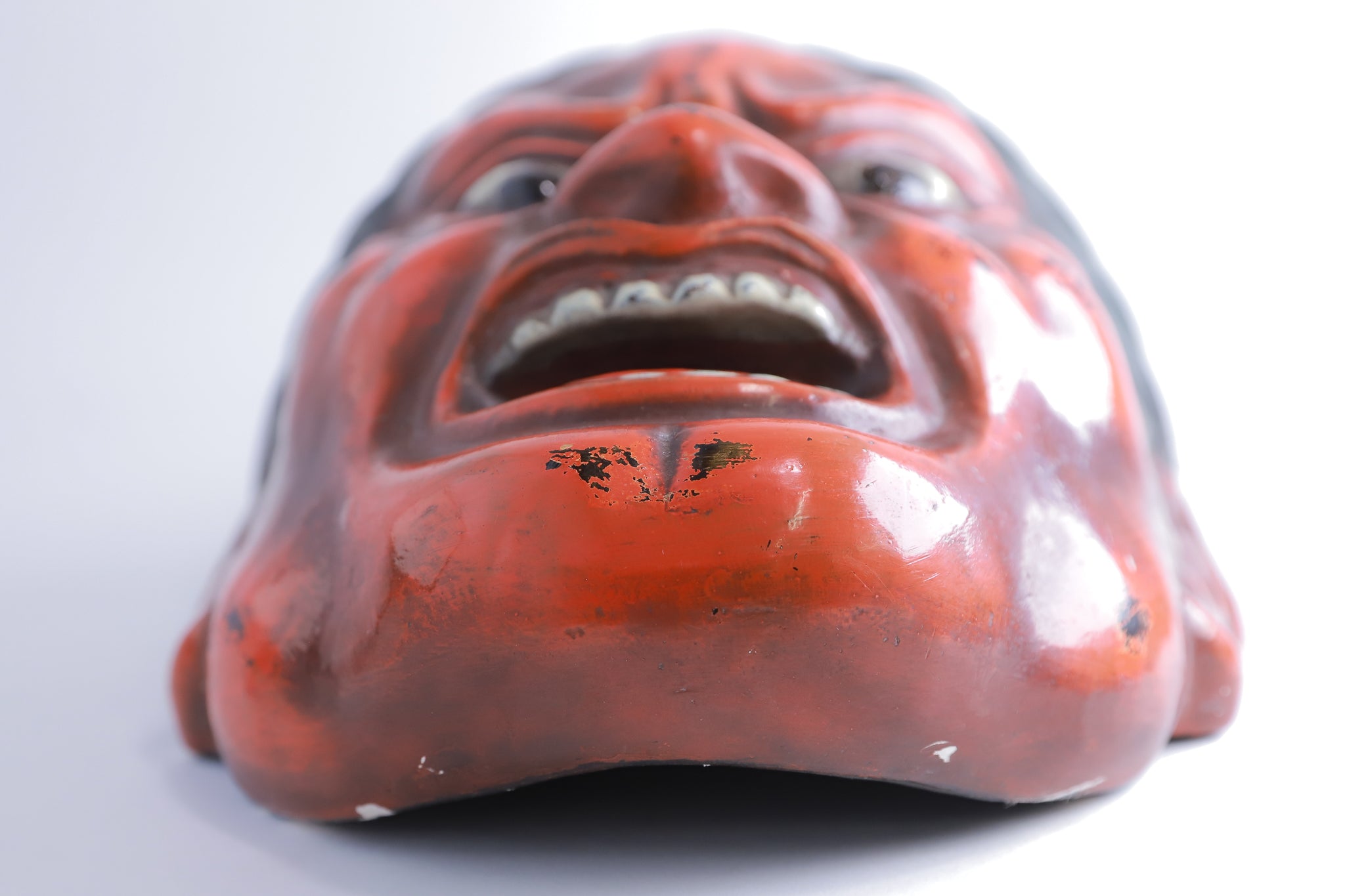 お面 金剛力士像 仁王像 乾漆 壁掛け インテリア◆tko534