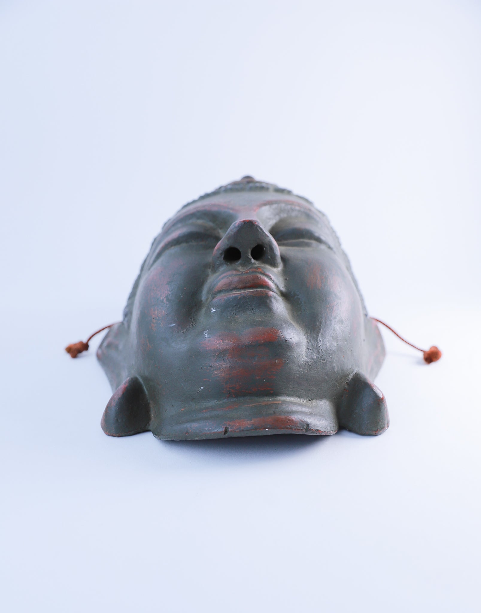 観音様 菩薩 仏像 お面 壁掛け インテリア◆tko538