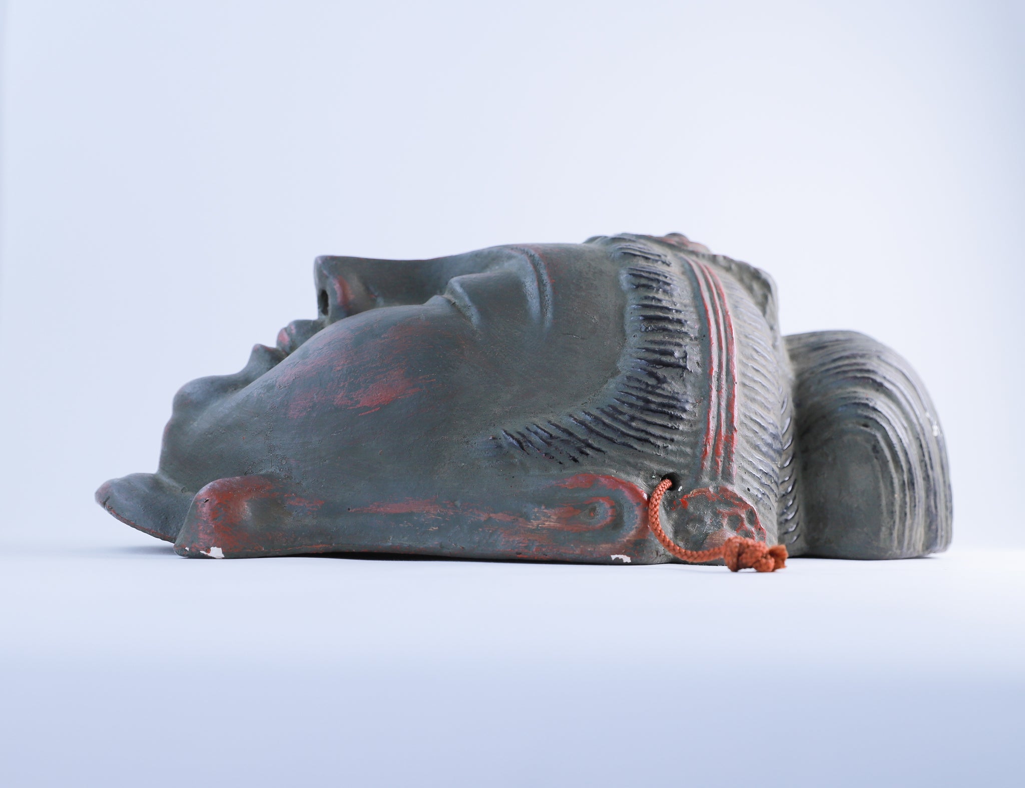 観音様 菩薩 仏像 お面 壁掛け インテリア◆tko538