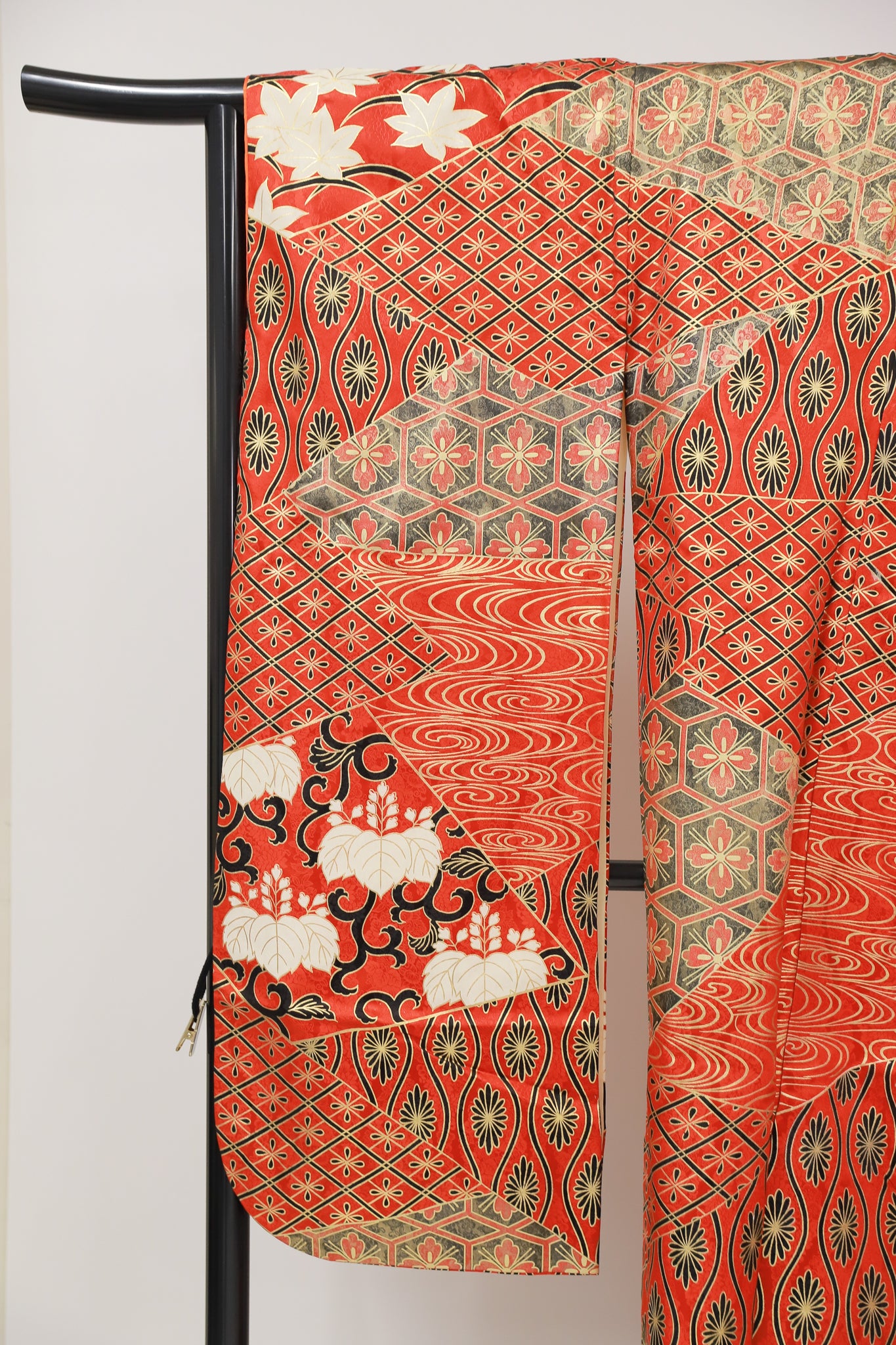 振袖 正絹 古着 結婚式 卒業式 成人式◆twf552