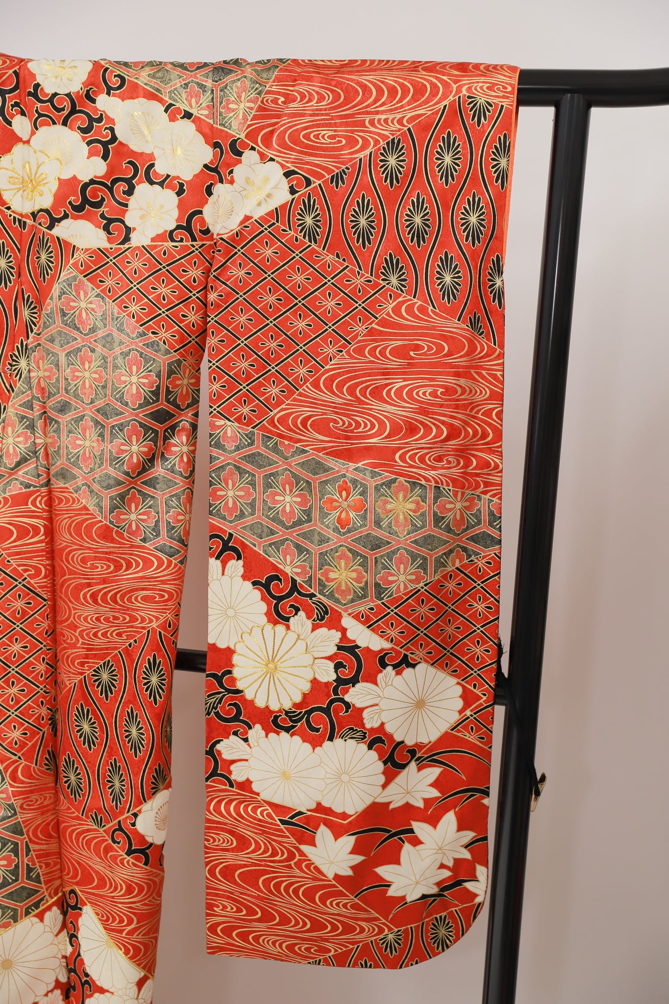 振袖 正絹 古着 結婚式 卒業式 成人式◆twf552