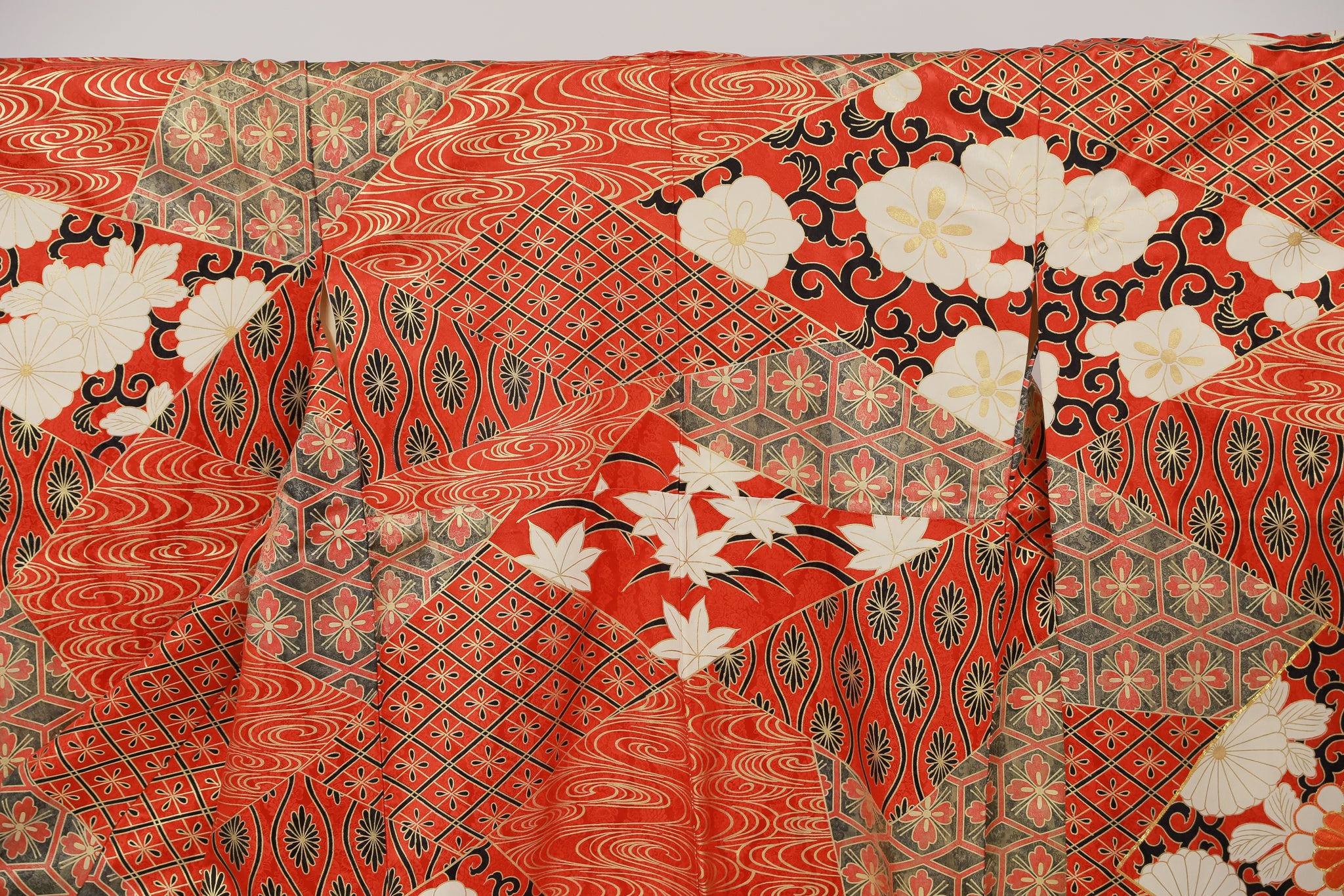 振袖 正絹 古着 結婚式 卒業式 成人式◆twf552